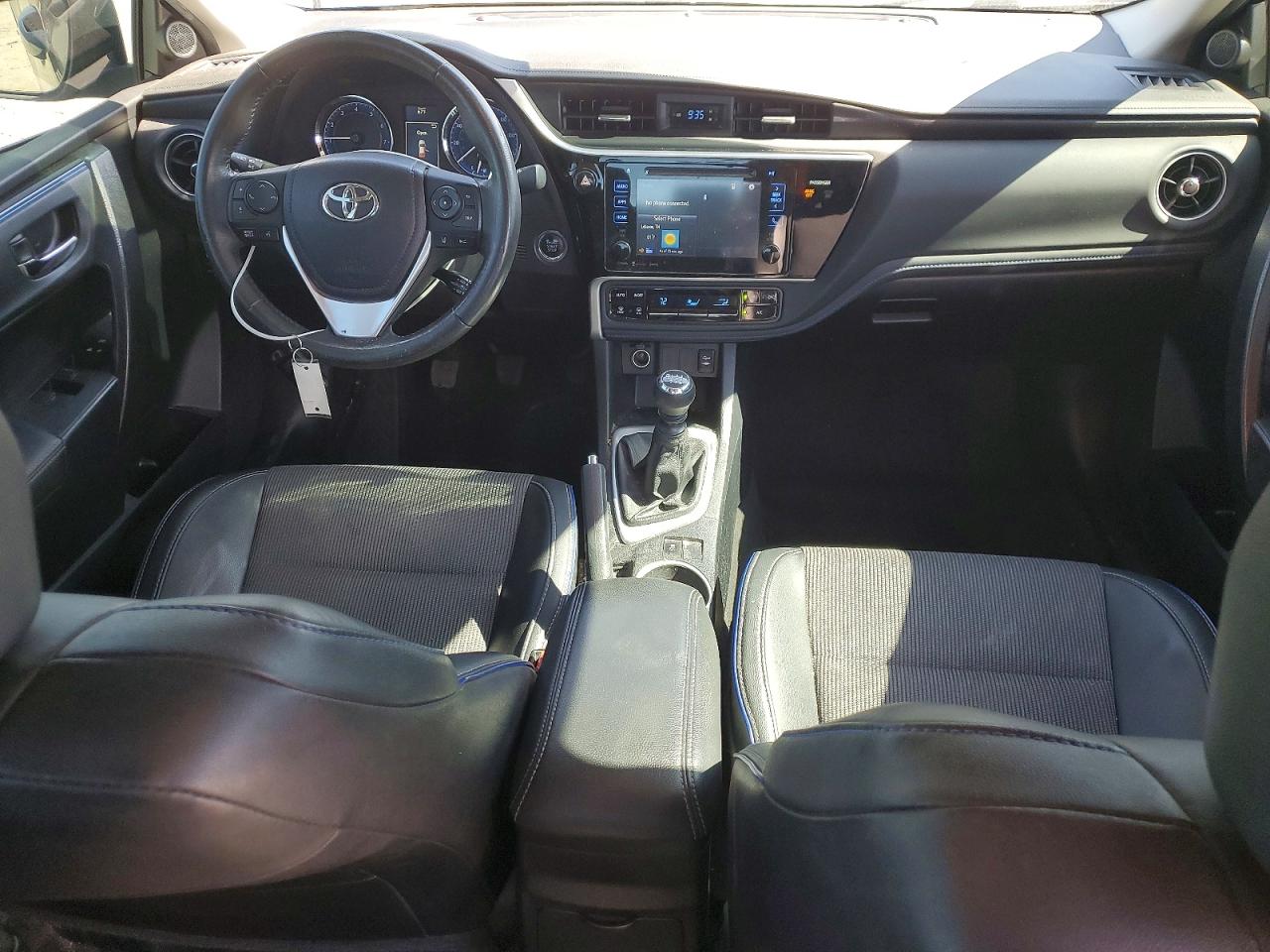 2017 Toyota Corolla Se Black vin: 2T1BURHE9HC893739