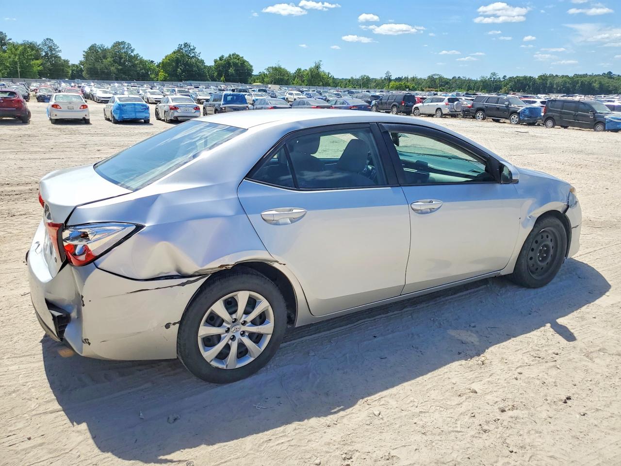 2019 Toyota Corolla Le Silver vin: 2T1BURHE9KC178404