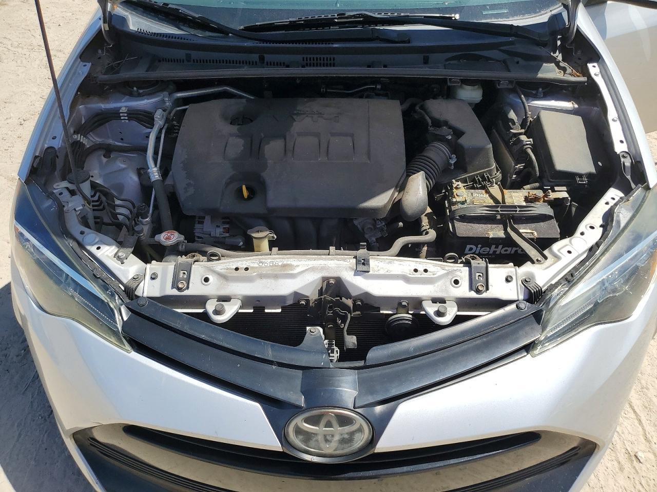 2019 Toyota Corolla Le Silver vin: 2T1BURHE9KC178404