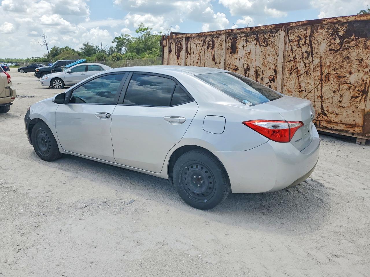 2014 Toyota Corolla Le Gray vin: 2T1BURHEXEC002949