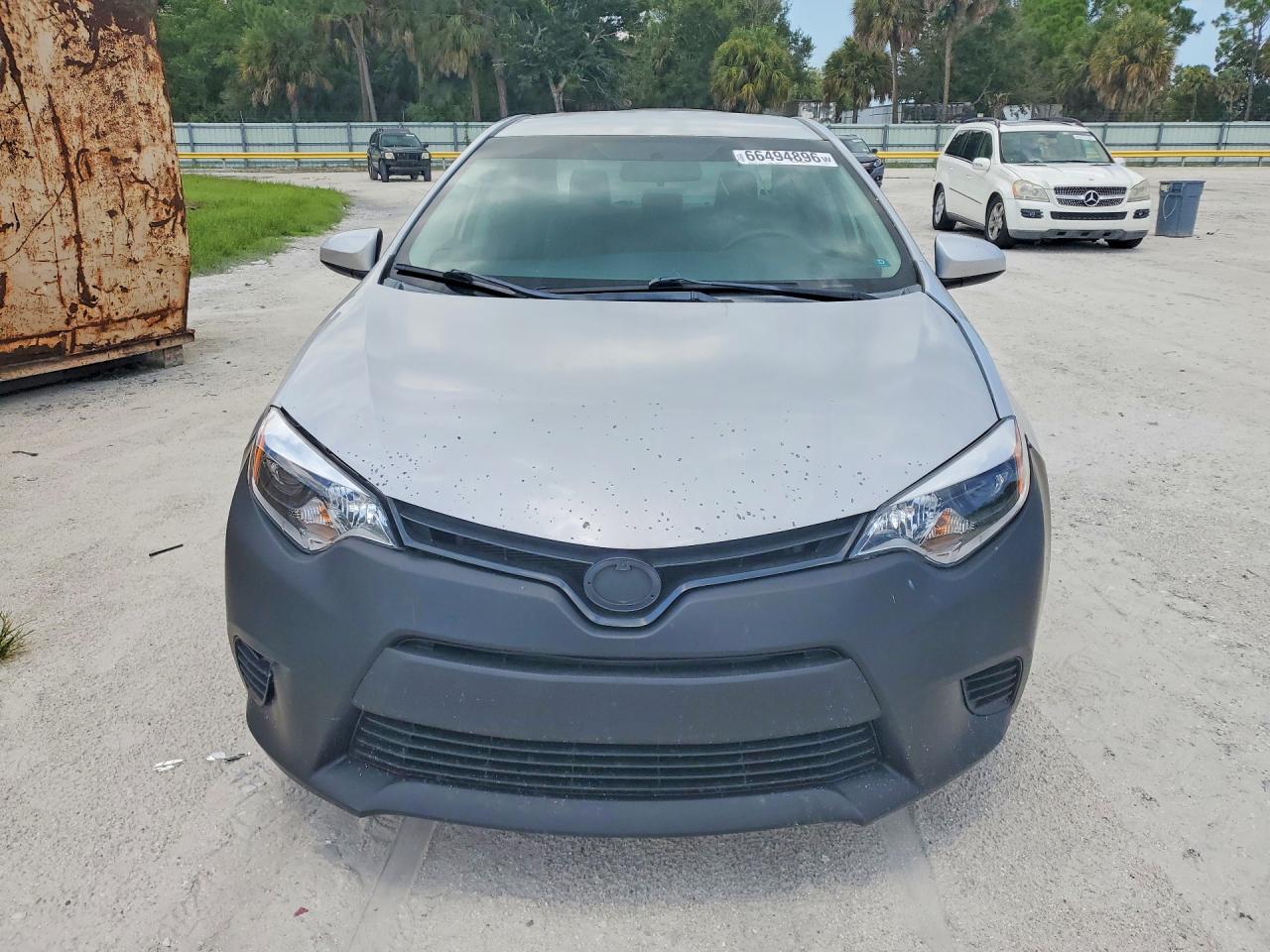 2014 Toyota Corolla Le Gray vin: 2T1BURHEXEC002949
