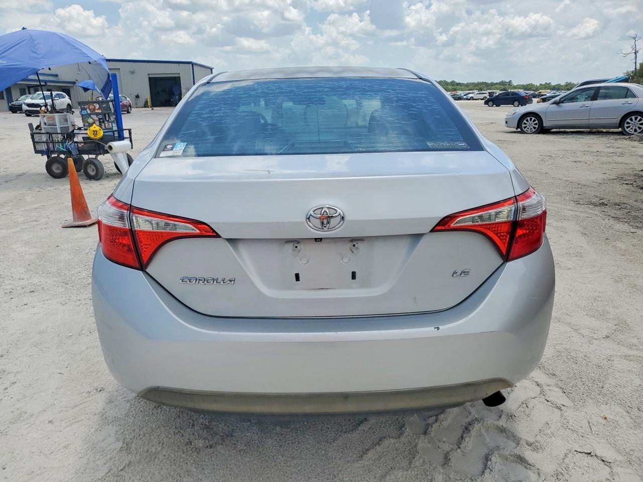 2014 Toyota Corolla Le Gray vin: 2T1BURHEXEC002949
