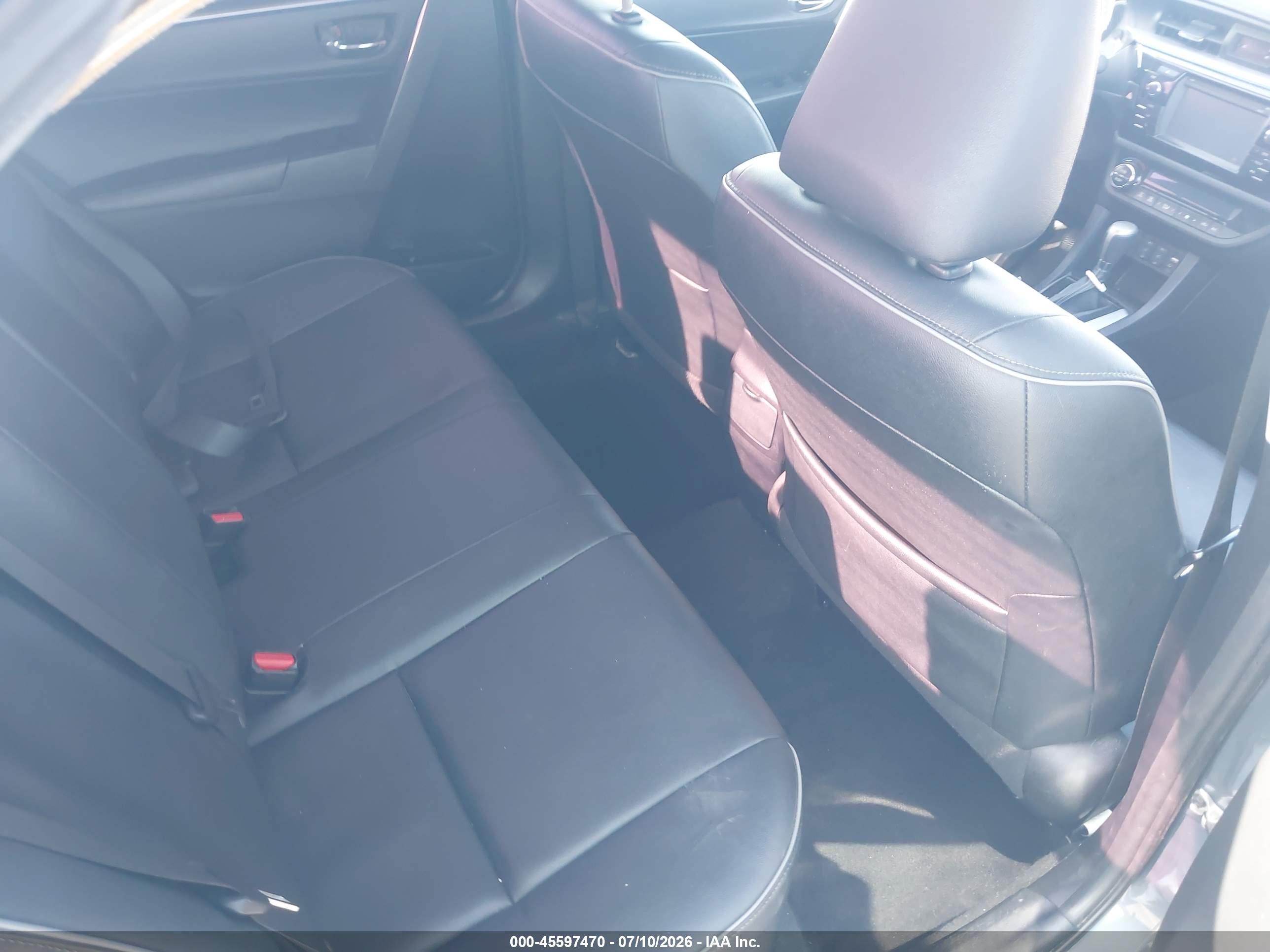 2014 Toyota Corolla Le Premium Blue vin: 2T1BURHEXEC012087