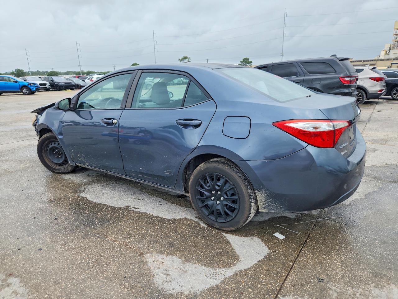 2014 Toyota Corolla Le Синий vin: 2T1BURHEXEC012820