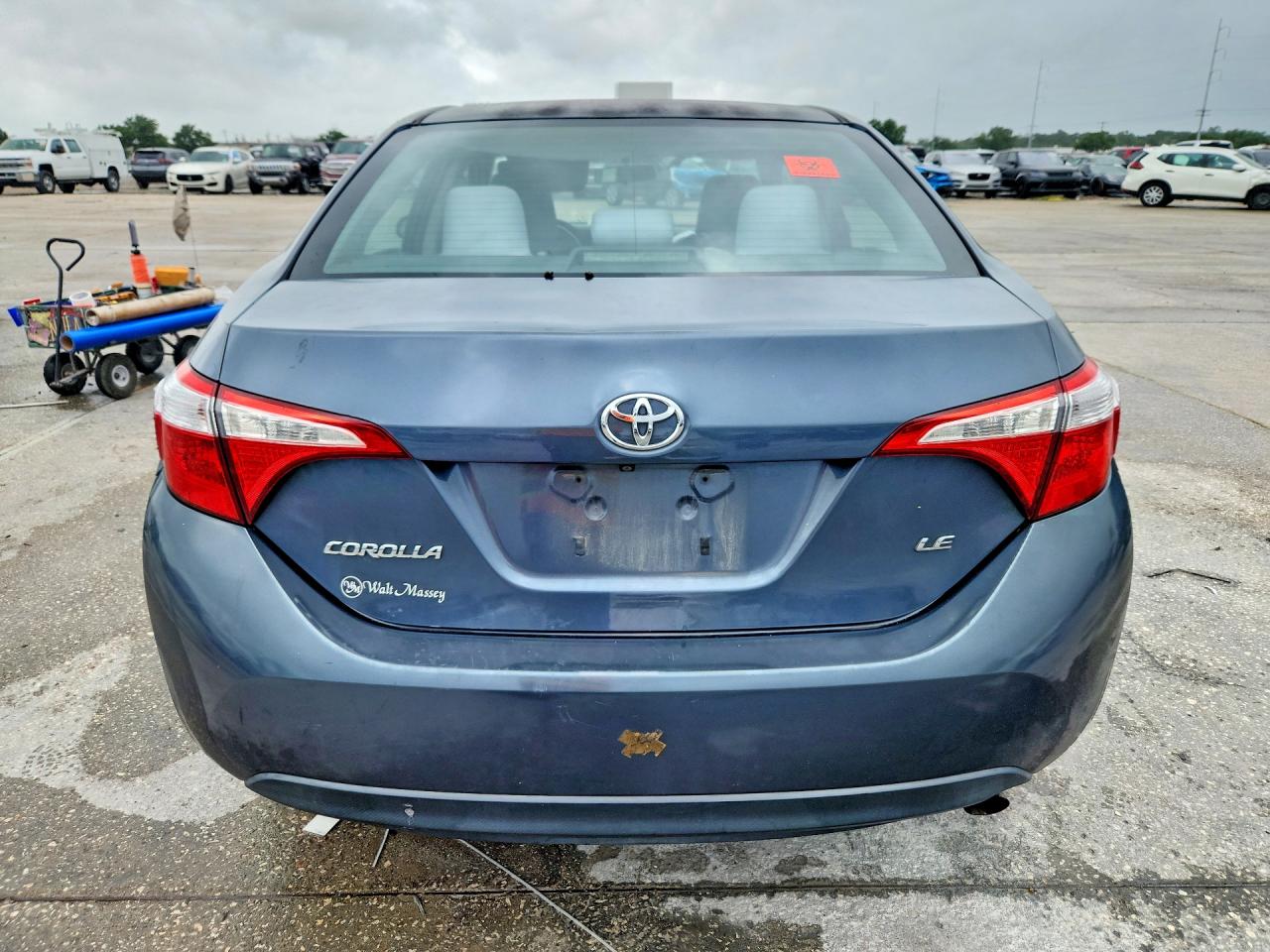 2014 Toyota Corolla Le Синий vin: 2T1BURHEXEC012820