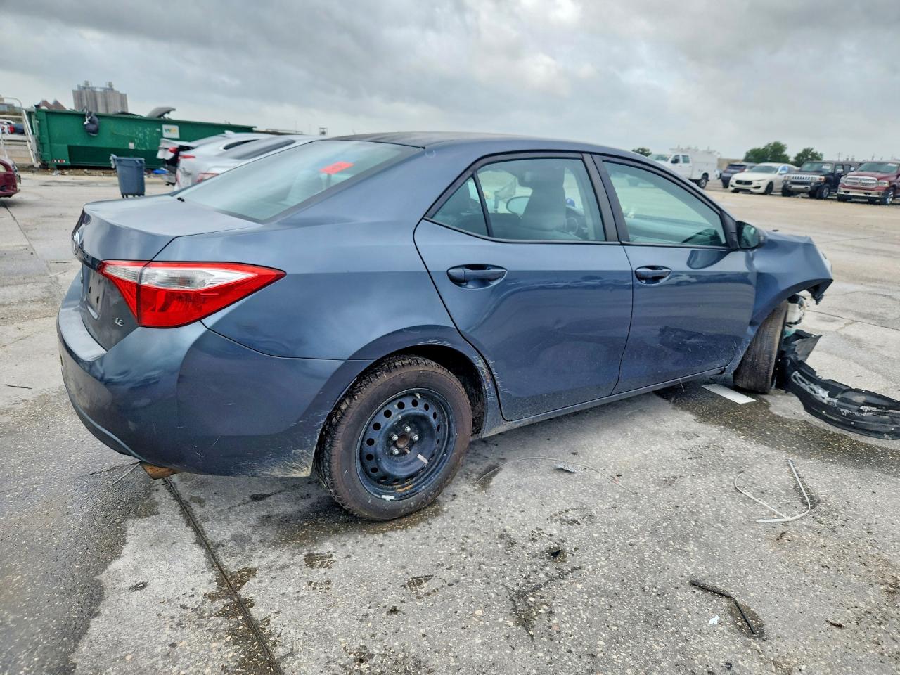 2014 Toyota Corolla Le Синий vin: 2T1BURHEXEC012820