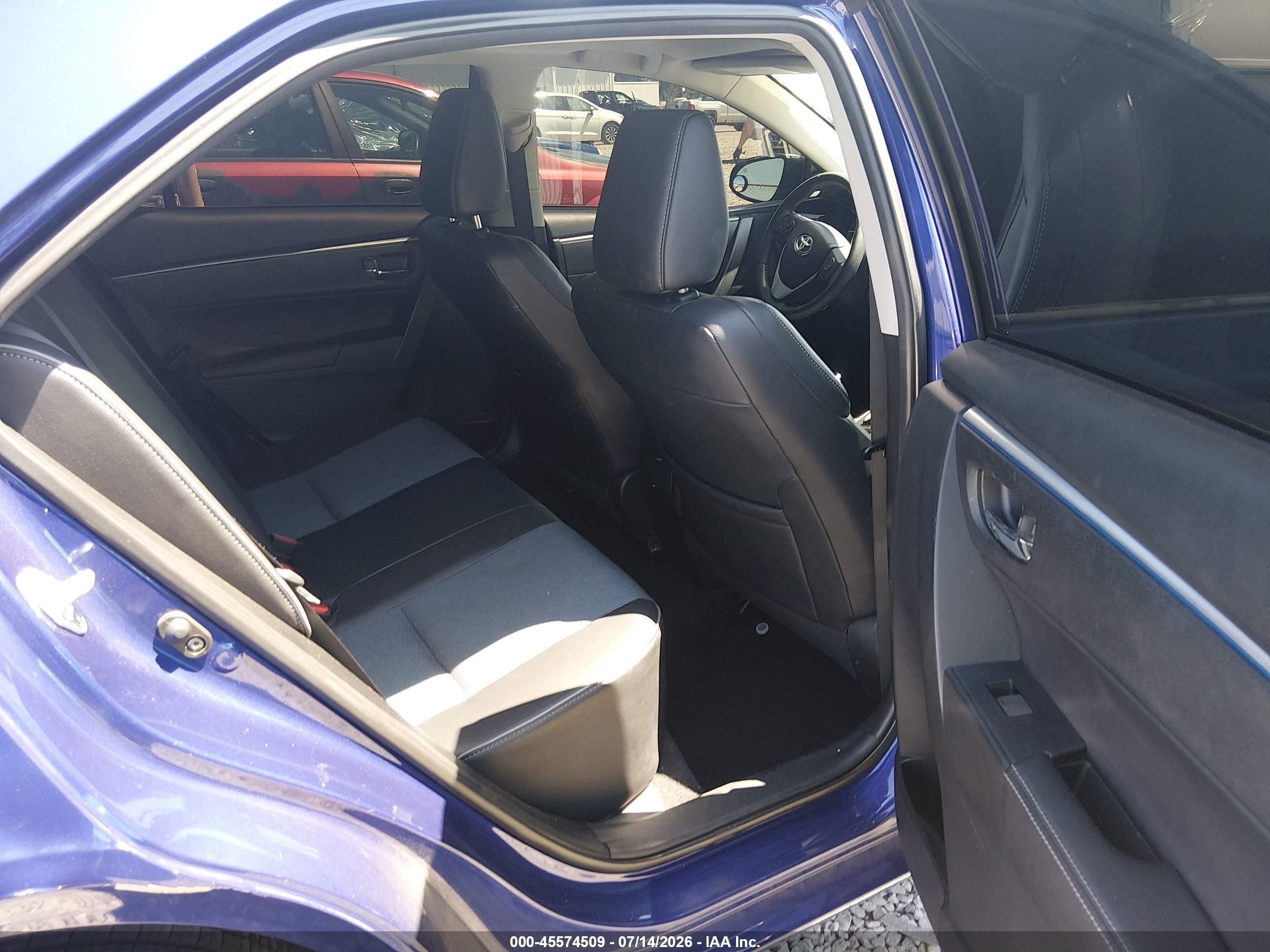 2014 Toyota Corolla S Plus Синий vin: 2T1BURHEXEC018987