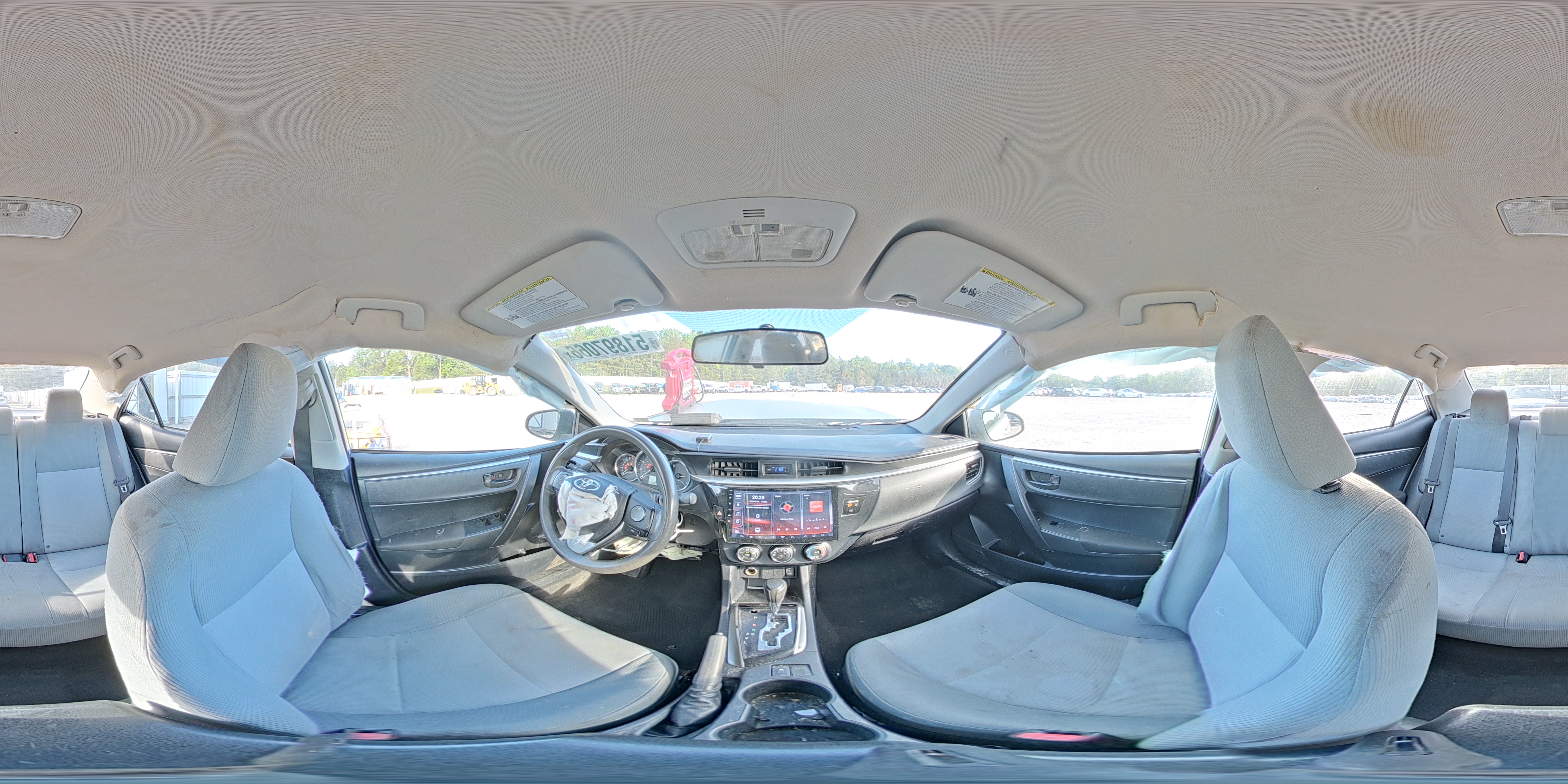2014 Toyota Corolla L Silver vin: 2T1BURHEXEC026751