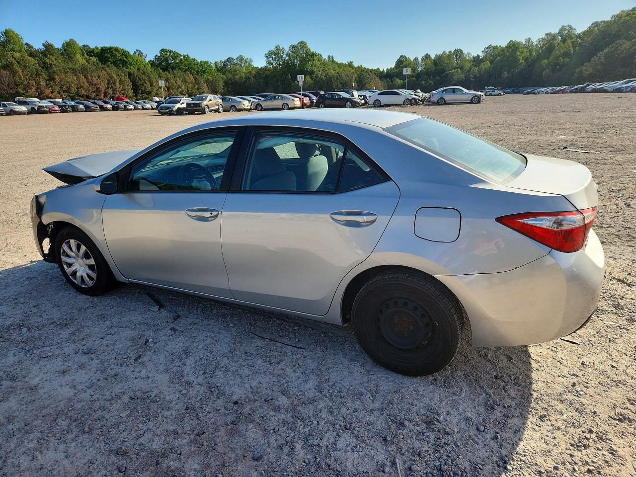 2014 Toyota Corolla L Silver vin: 2T1BURHEXEC026751