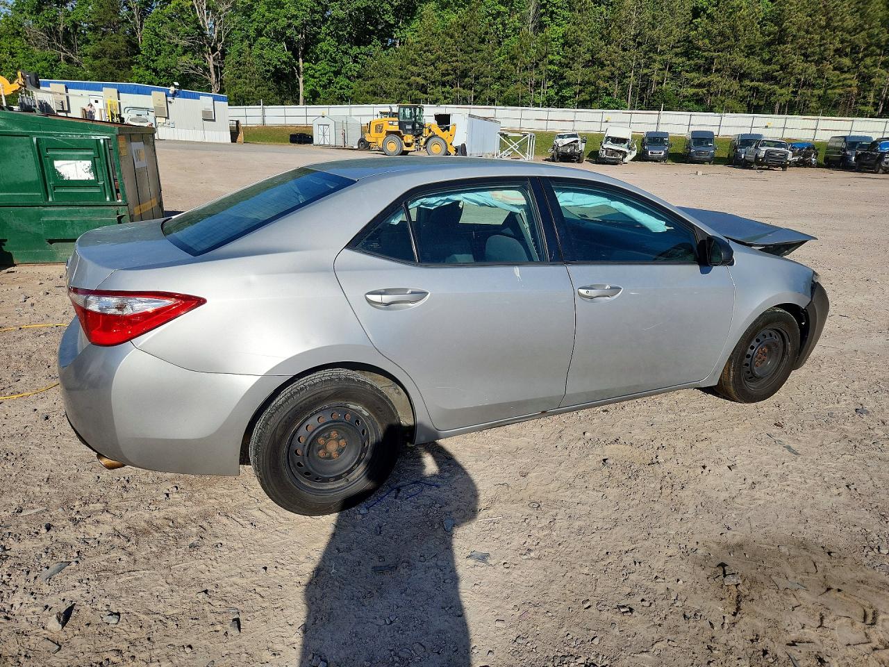 2014 Toyota Corolla L Silver vin: 2T1BURHEXEC026751
