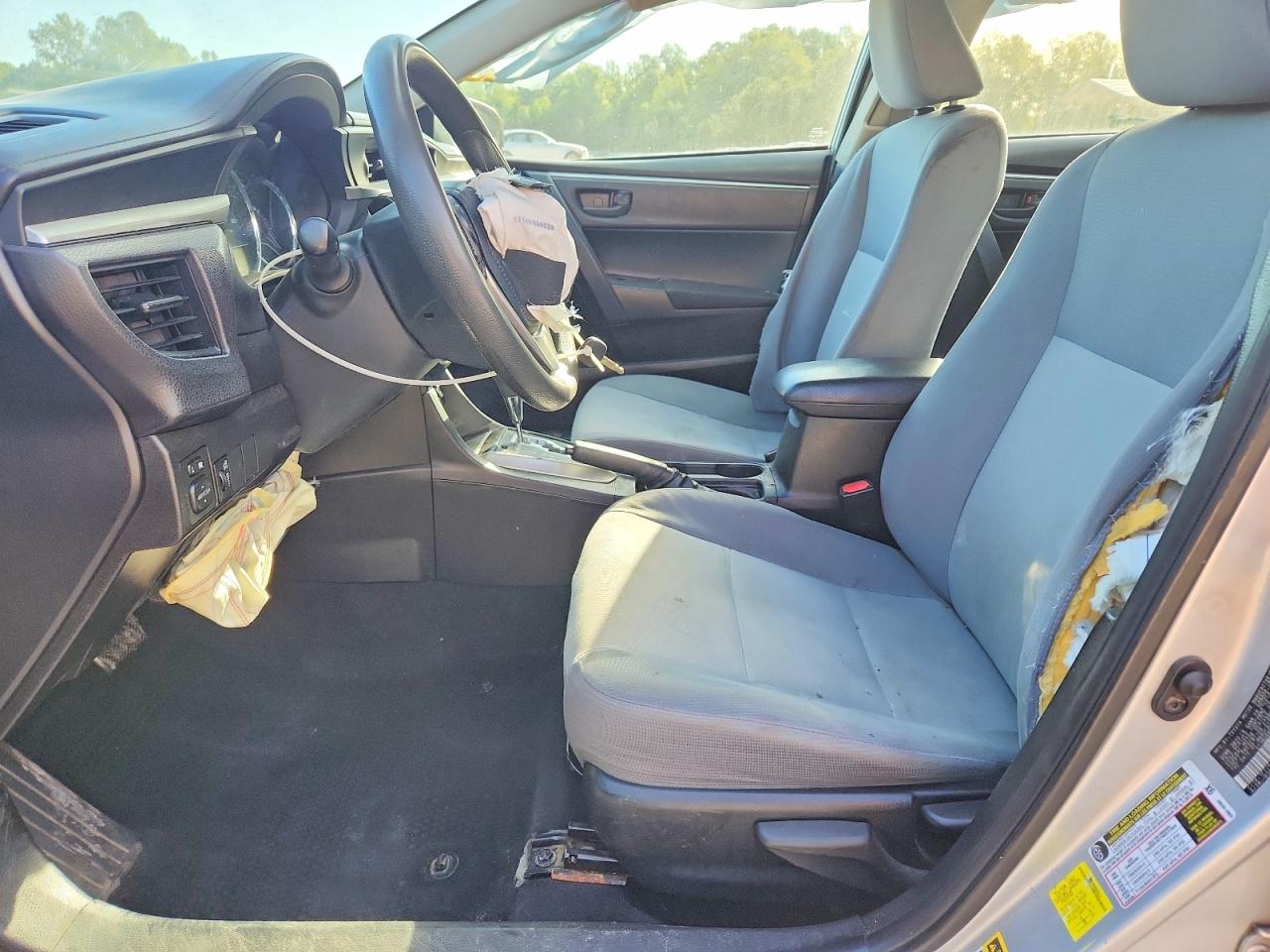 2014 Toyota Corolla L Silver vin: 2T1BURHEXEC026751