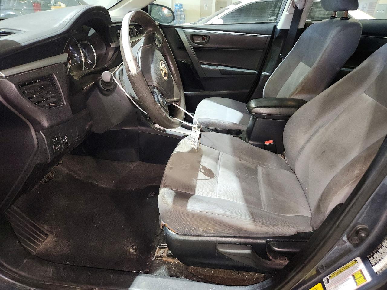 2014 Toyota Corolla L Blue vin: 2T1BURHEXEC029844