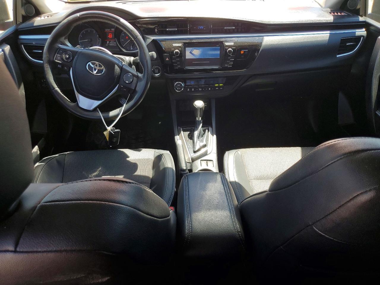 2014 Toyota Corolla S Plus Red vin: 2T1BURHEXEC029858