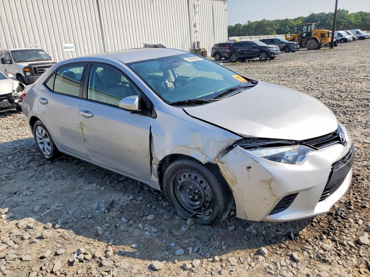 2014 Toyota Corolla Le Gray vin: 2T1BURHEXEC034557