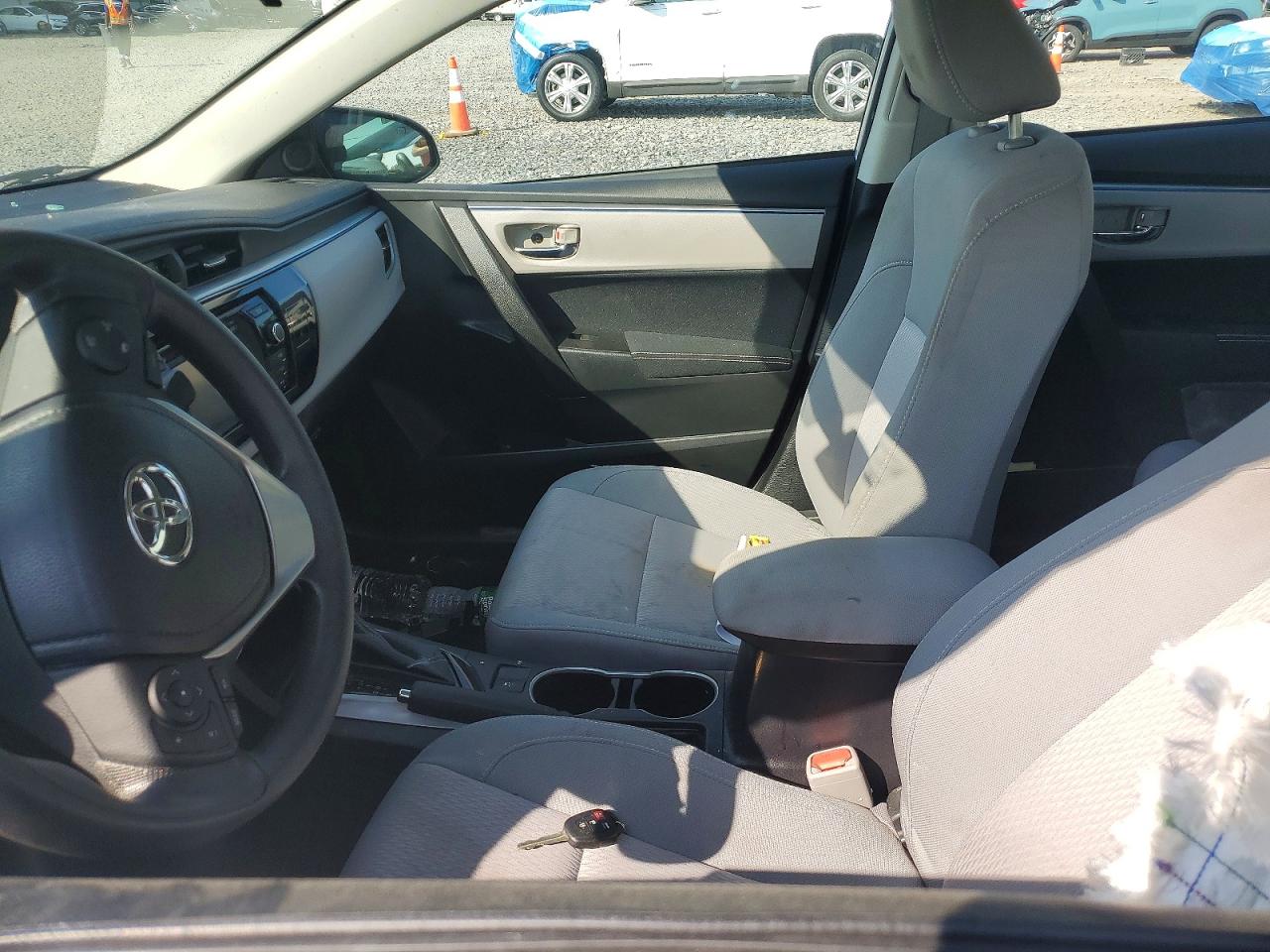 2014 Toyota Corolla Le Gray vin: 2T1BURHEXEC034557