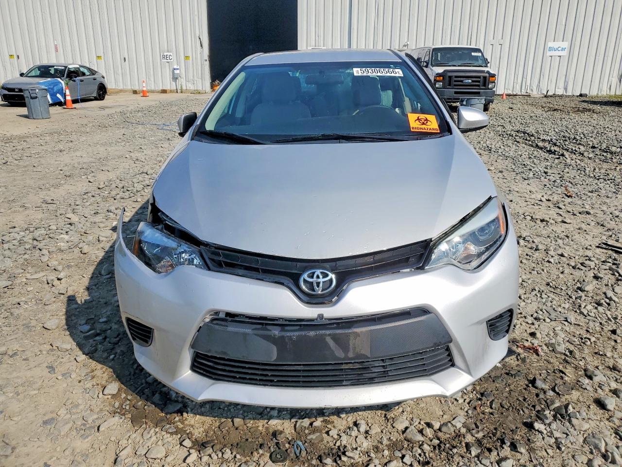 2014 Toyota Corolla Le Gray vin: 2T1BURHEXEC034557