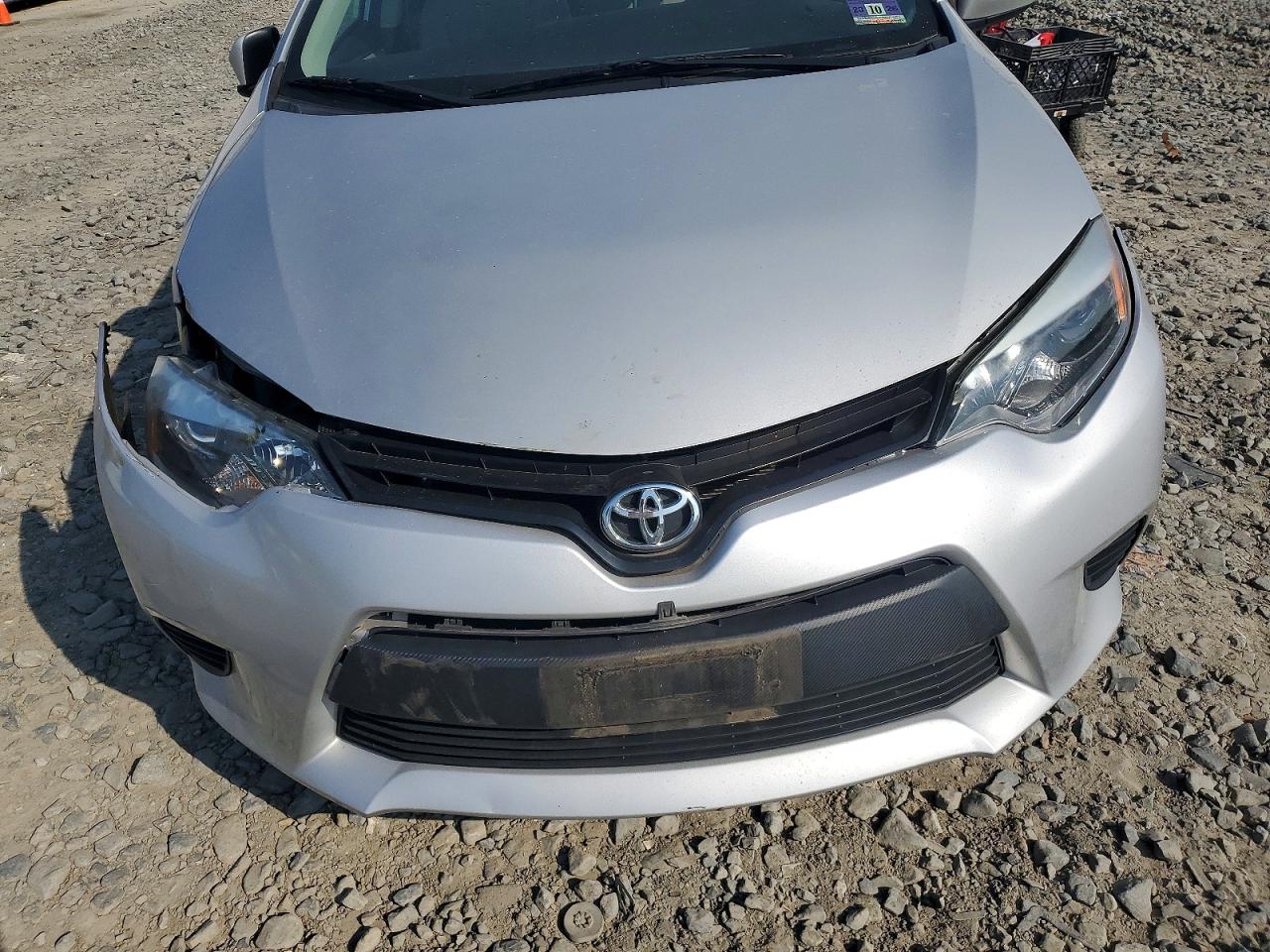 2014 Toyota Corolla Le Gray vin: 2T1BURHEXEC034557