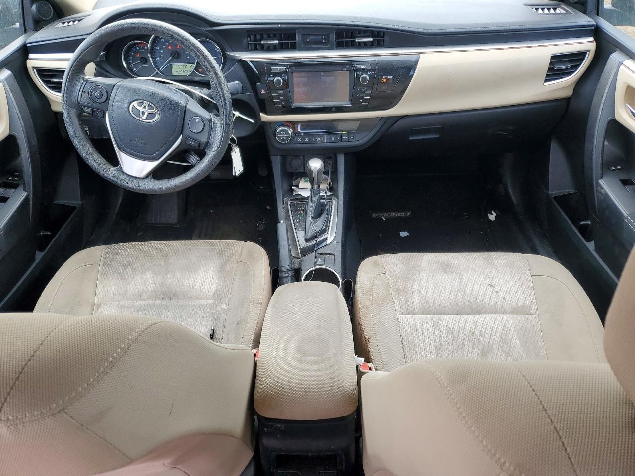 2014 Toyota Corolla Le Gray vin: 2T1BURHEXEC041931