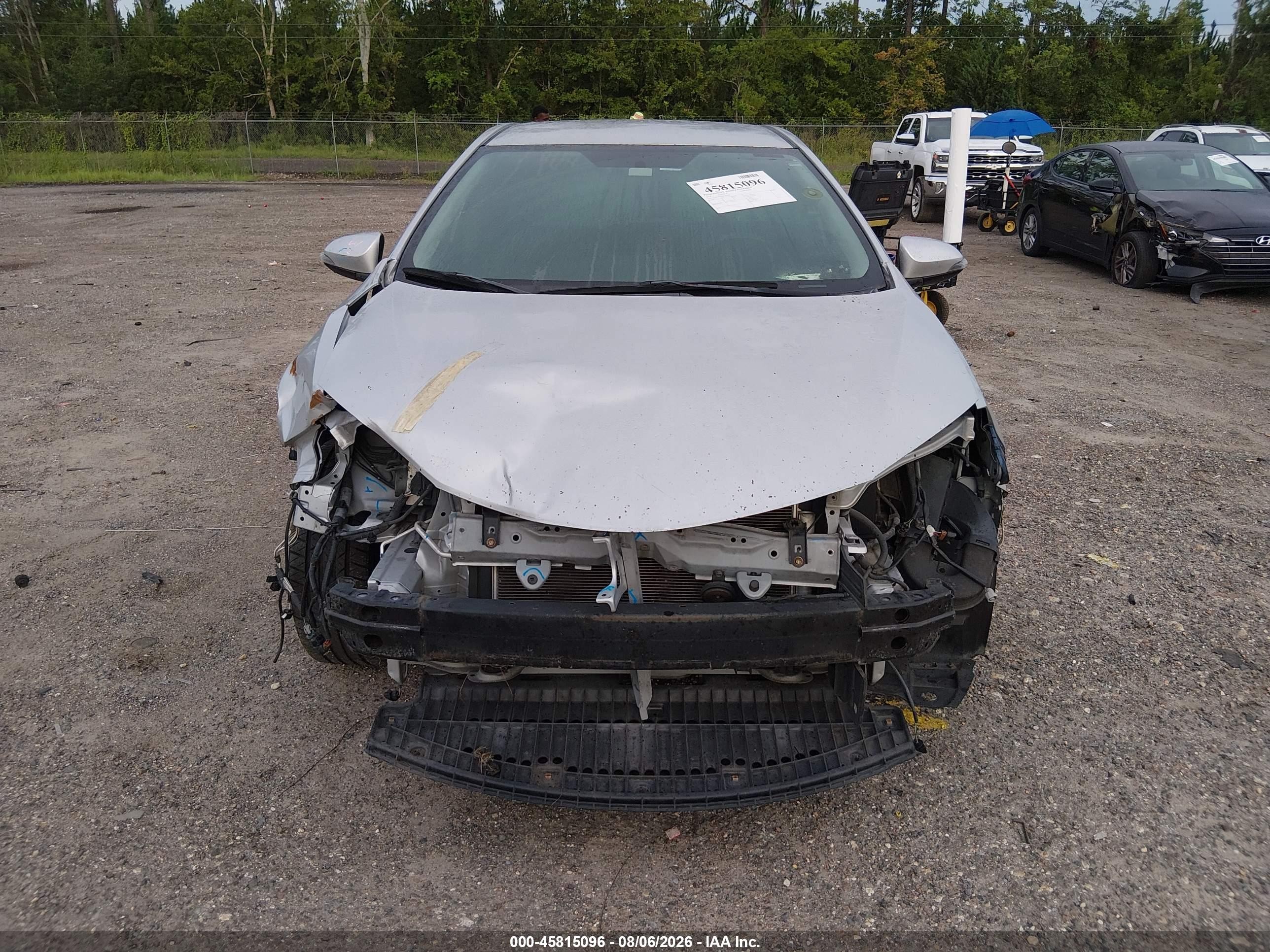 2014 Toyota Corolla S Plus Silver vin: 2T1BURHEXEC042898