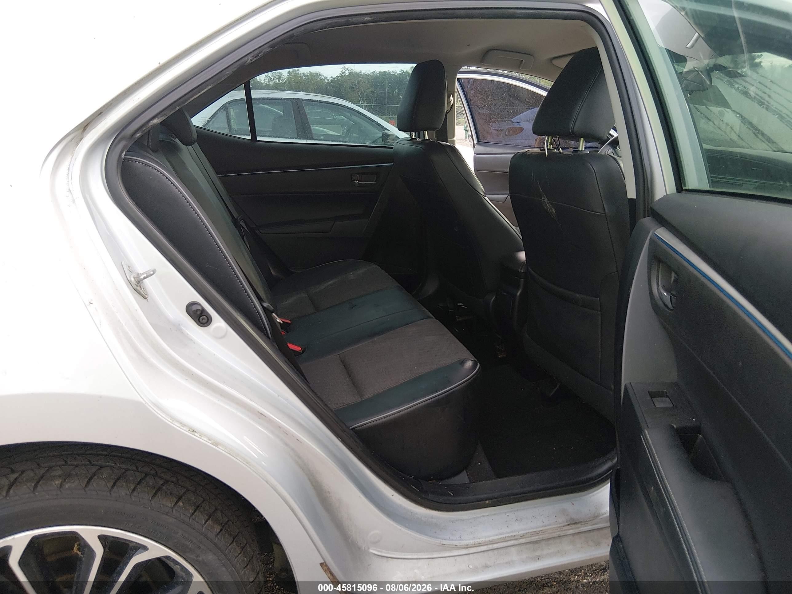 2014 Toyota Corolla S Plus Silver vin: 2T1BURHEXEC042898