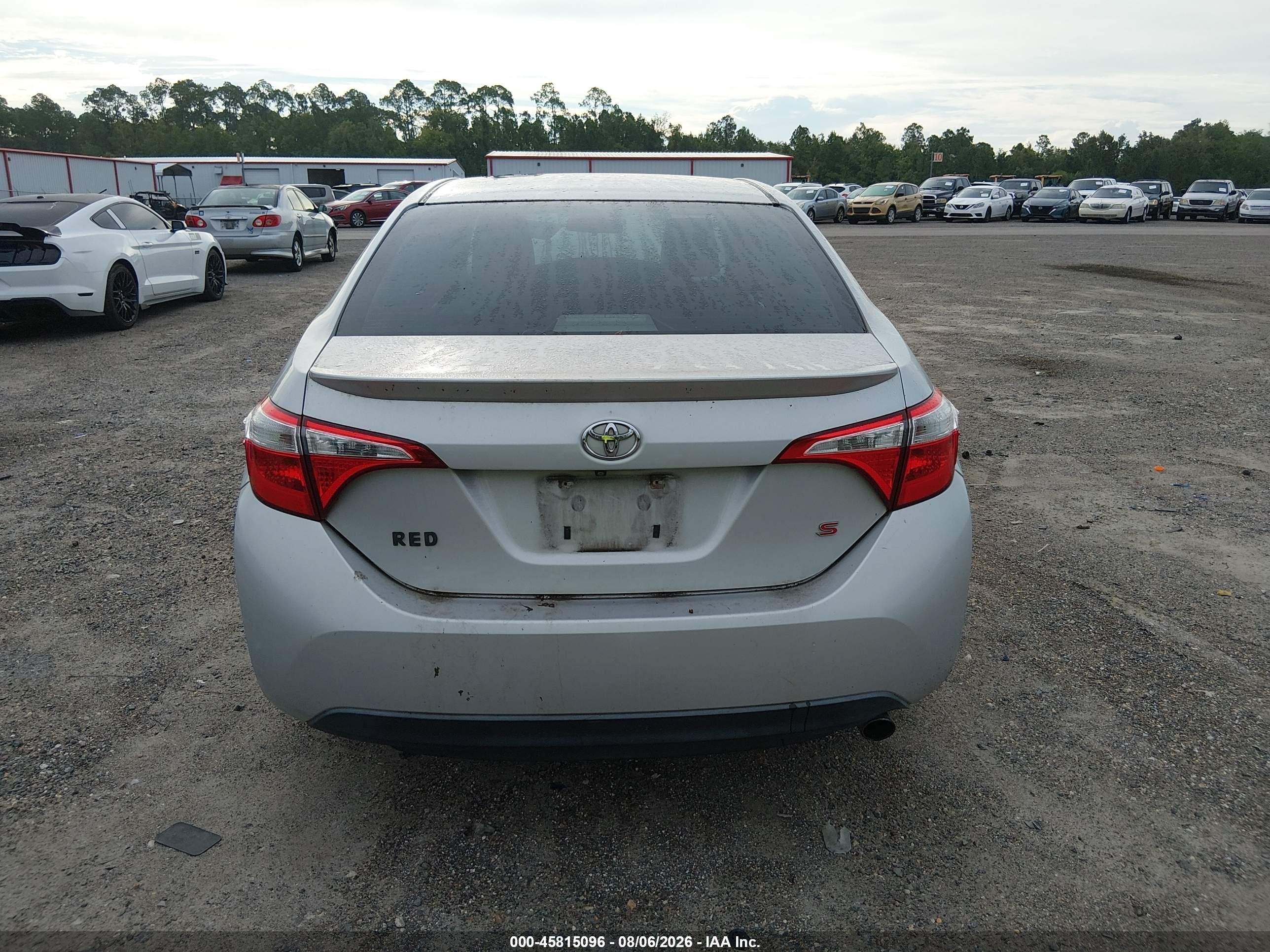 2014 Toyota Corolla S Plus Silver vin: 2T1BURHEXEC042898