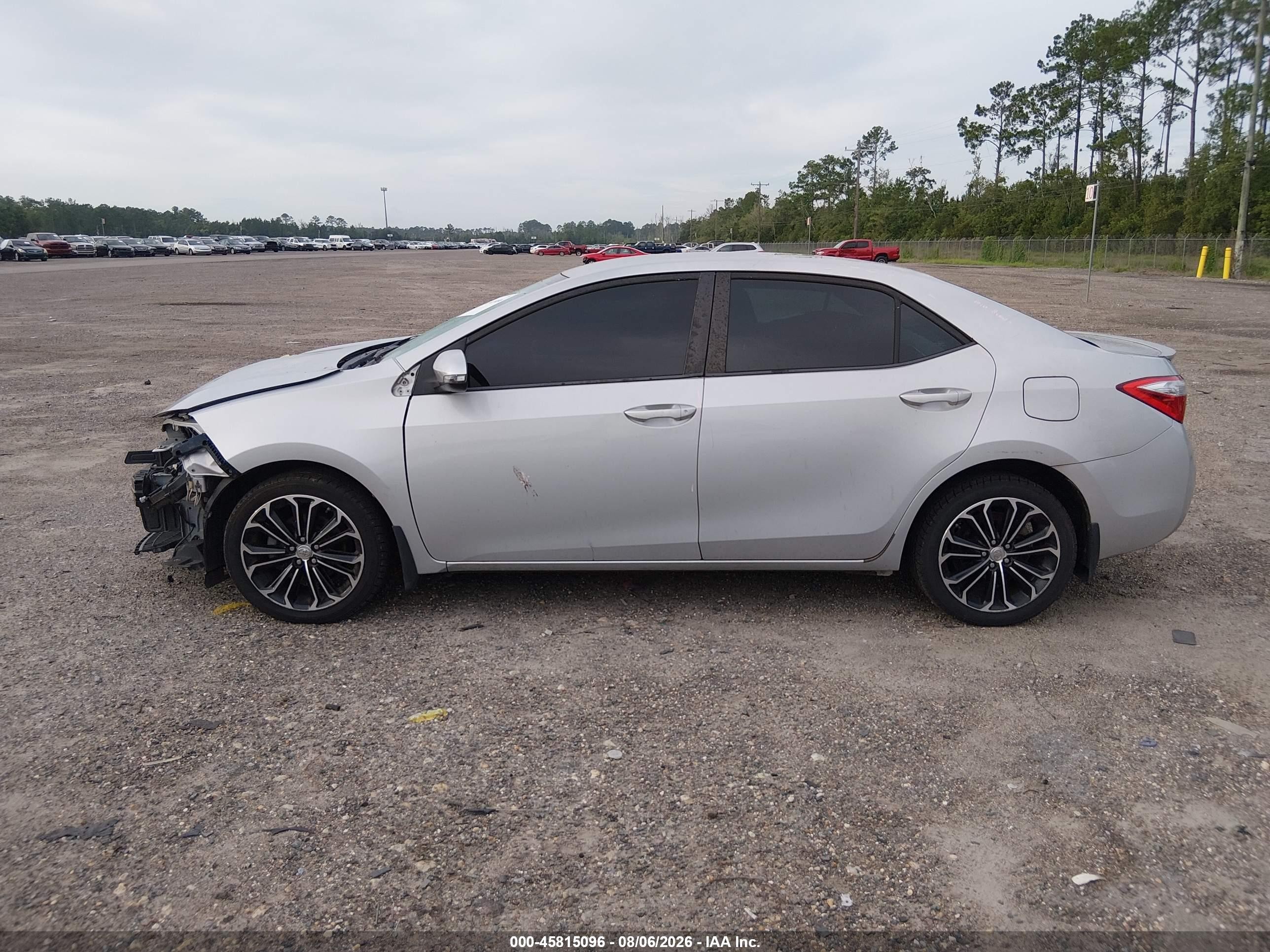 2014 Toyota Corolla S Plus Silver vin: 2T1BURHEXEC042898