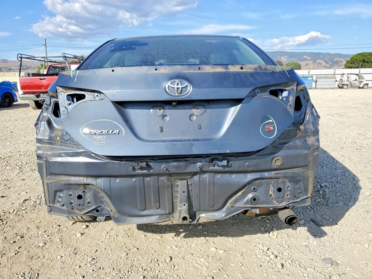2014 Toyota Corolla S Plus Gray vin: 2T1BURHEXEC043744