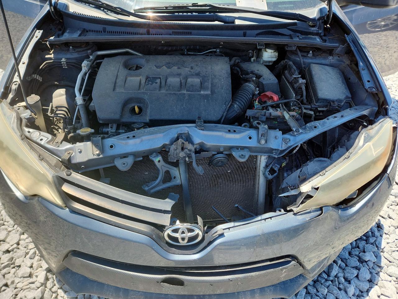 2014 Toyota Corolla L Charcoal vin: 2T1BURHEXEC050323