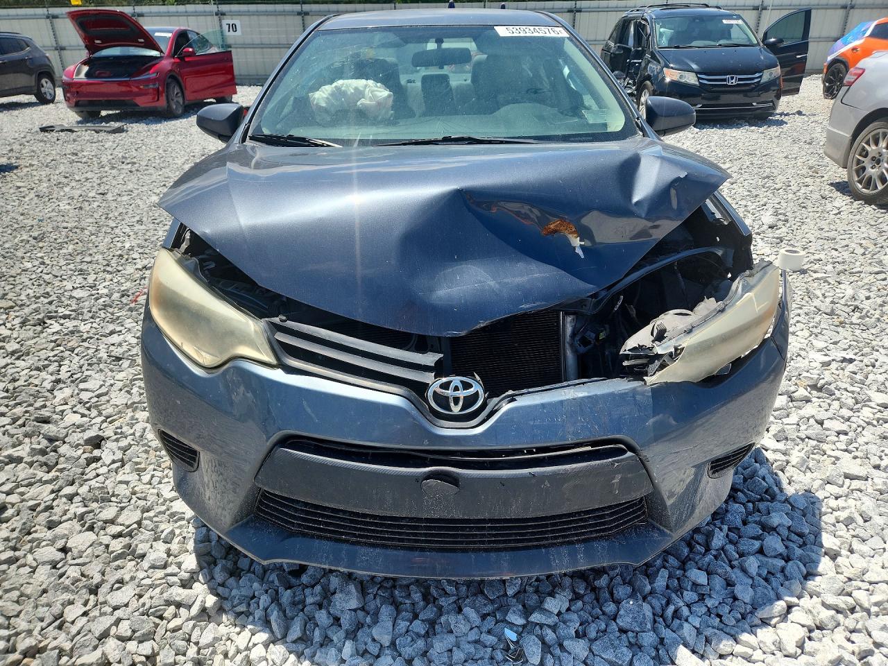 2014 Toyota Corolla L Charcoal vin: 2T1BURHEXEC050323