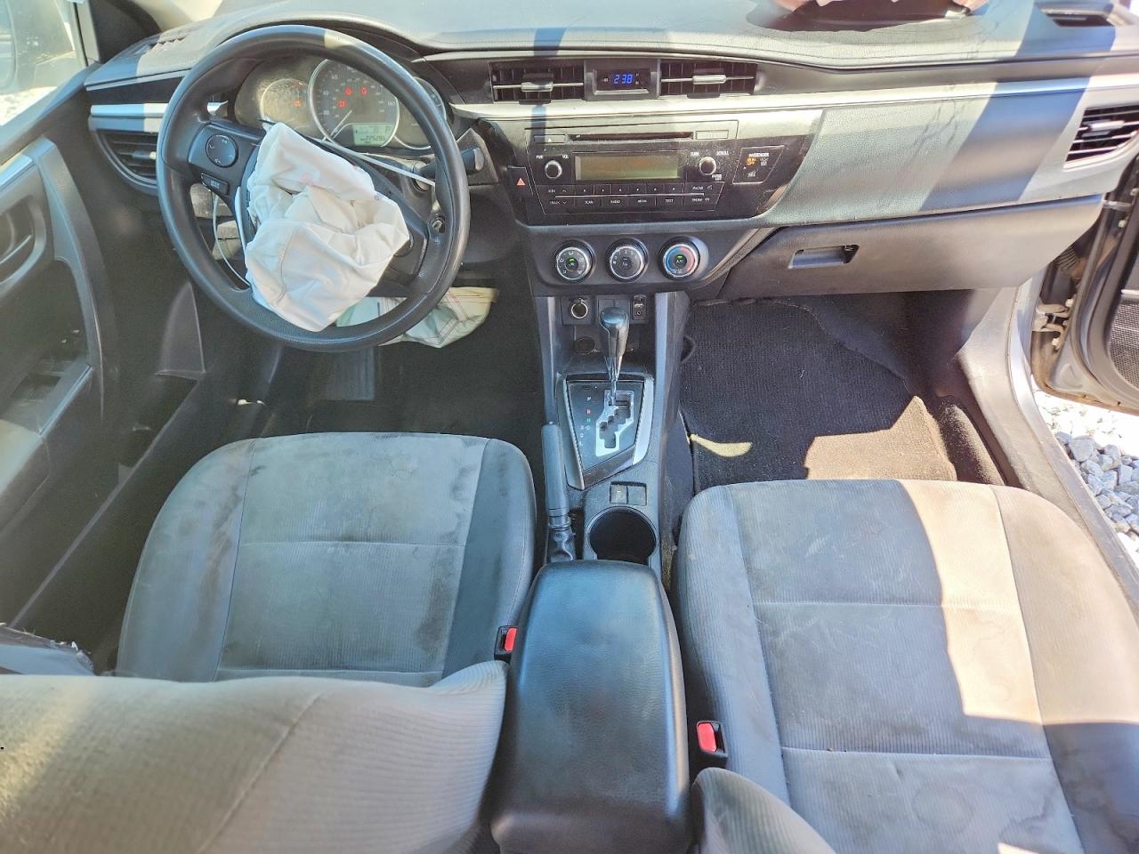 2014 Toyota Corolla L Charcoal vin: 2T1BURHEXEC050323