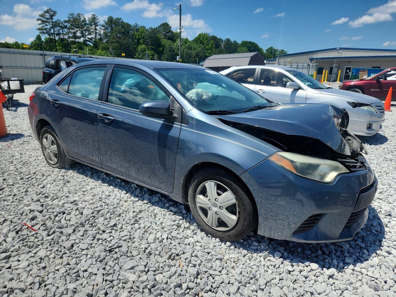 2014 Toyota Corolla L Charcoal vin: 2T1BURHEXEC050323