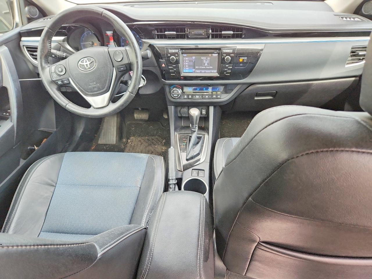 2014 Toyota Corolla S Plus Black vin: 2T1BURHEXEC050354
