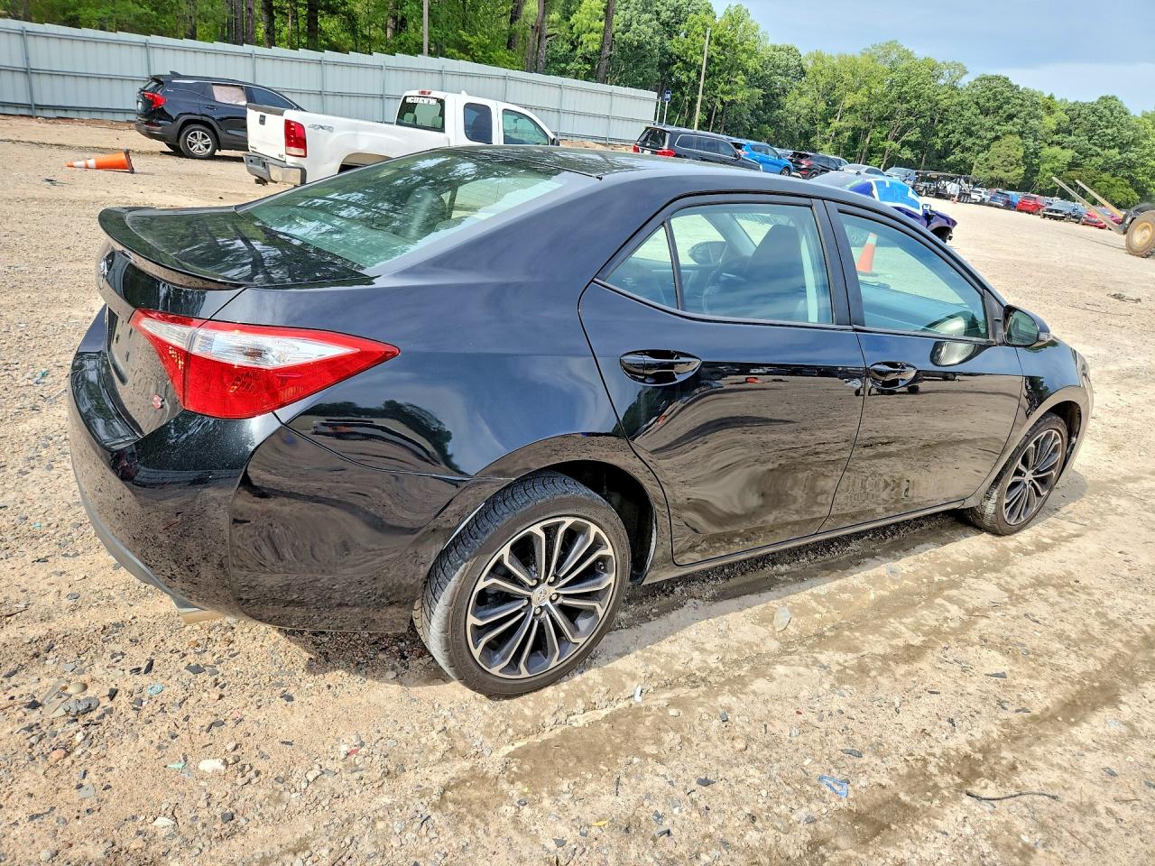 2014 Toyota Corolla S Plus Black vin: 2T1BURHEXEC050354