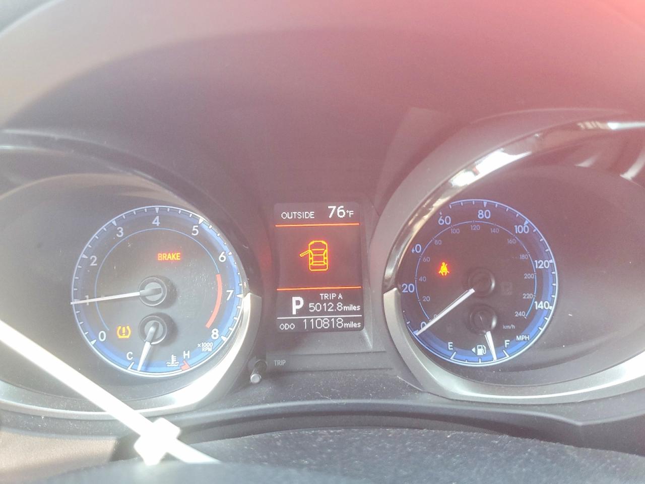 2014 Toyota Corolla S Plus Красный vin: 2T1BURHEXEC053271