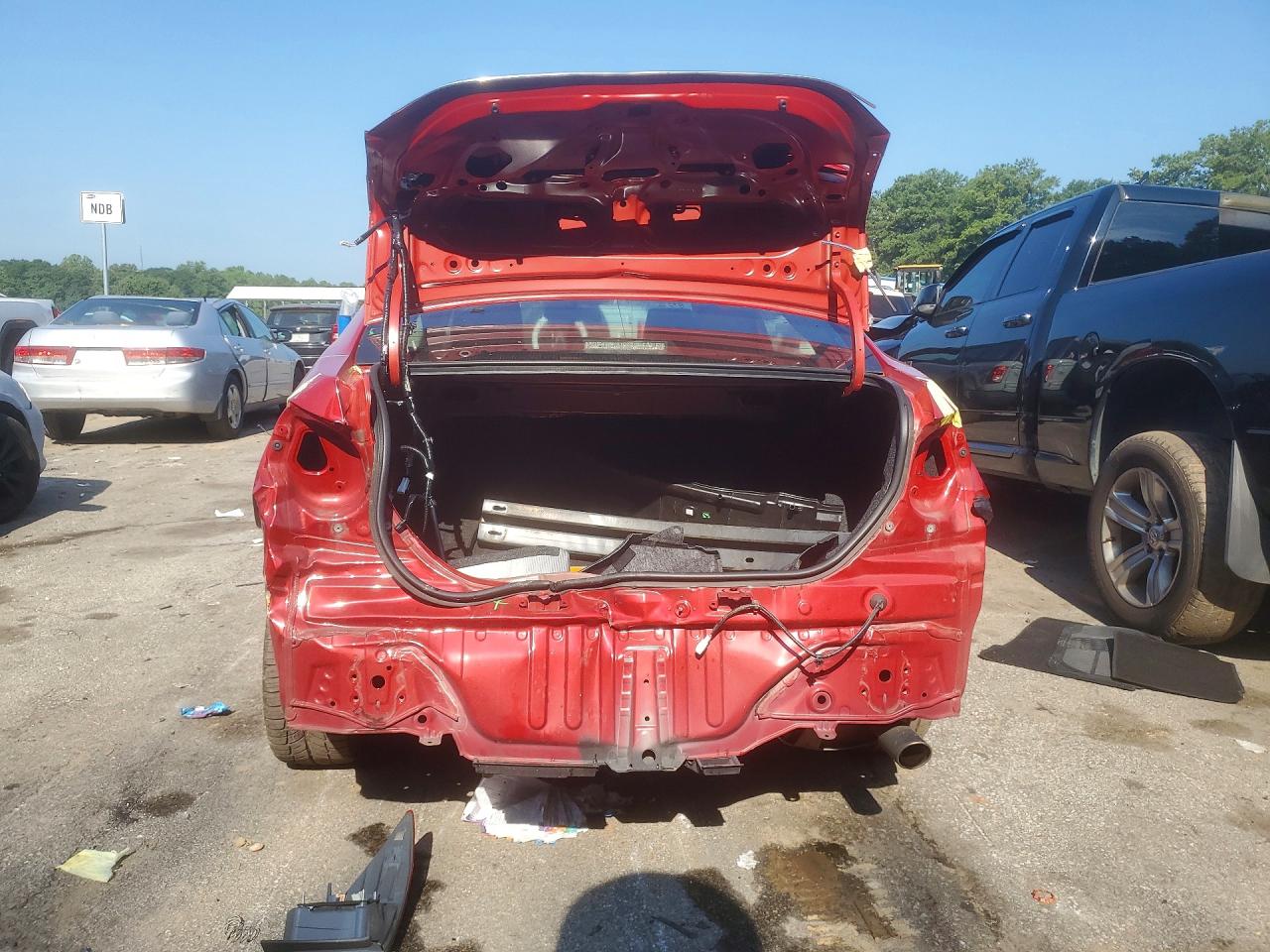 2014 Toyota Corolla S Plus Красный vin: 2T1BURHEXEC053271