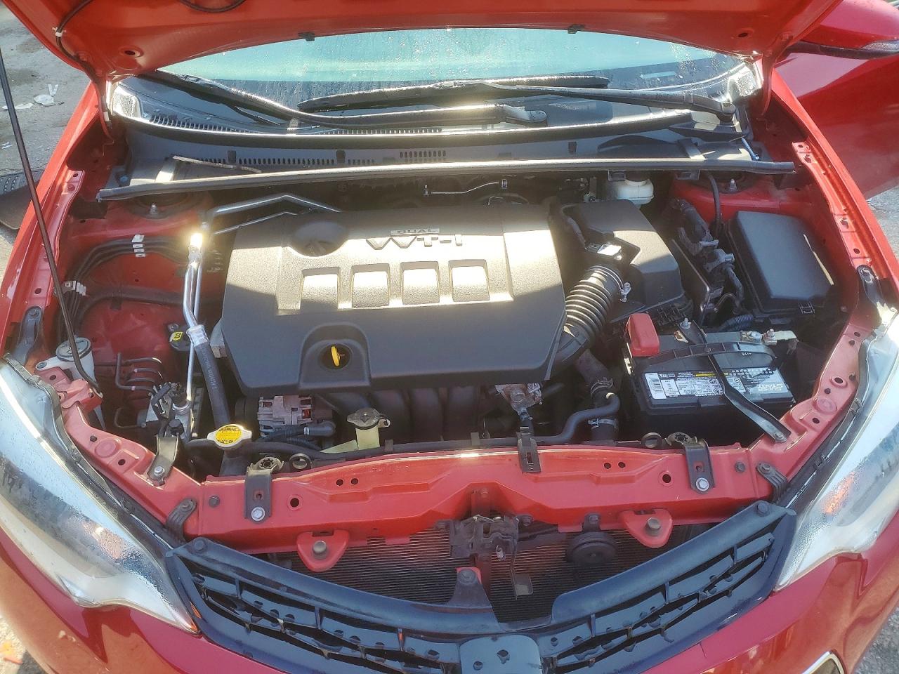 2014 Toyota Corolla S Plus Красный vin: 2T1BURHEXEC053271