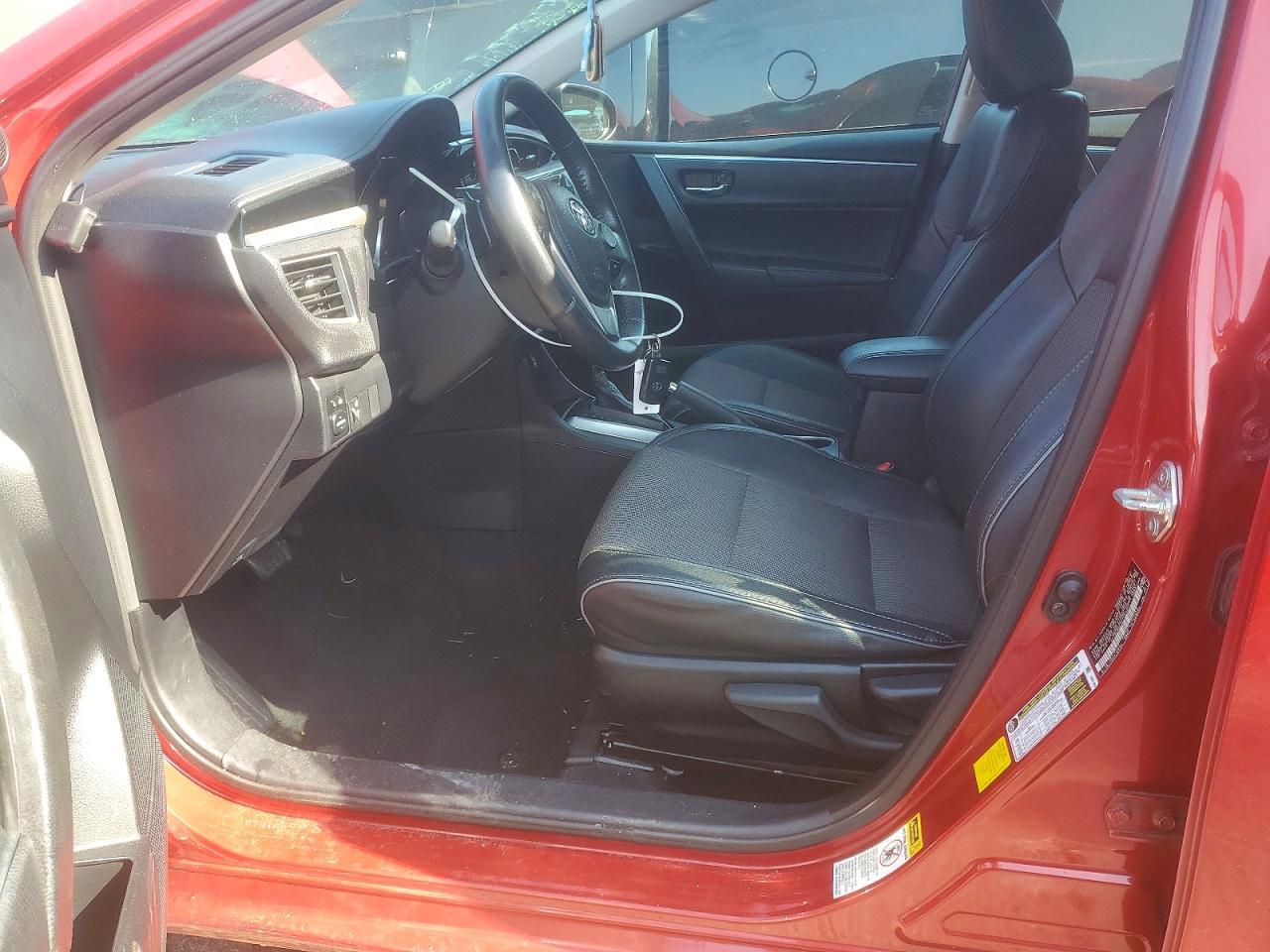 2014 Toyota Corolla S Plus Красный vin: 2T1BURHEXEC053271