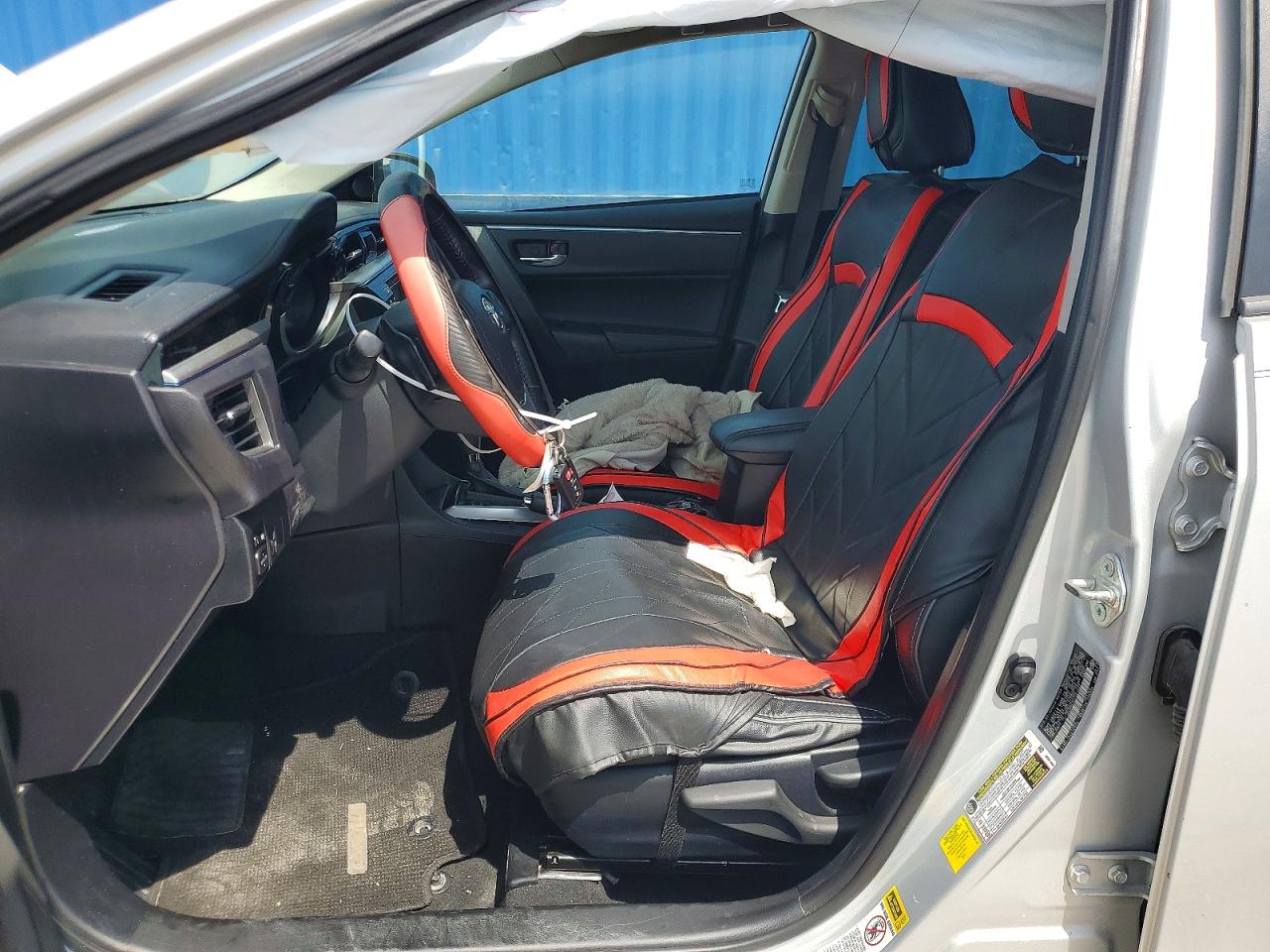 2014 Toyota Corolla S Plus Silver vin: 2T1BURHEXEC061225