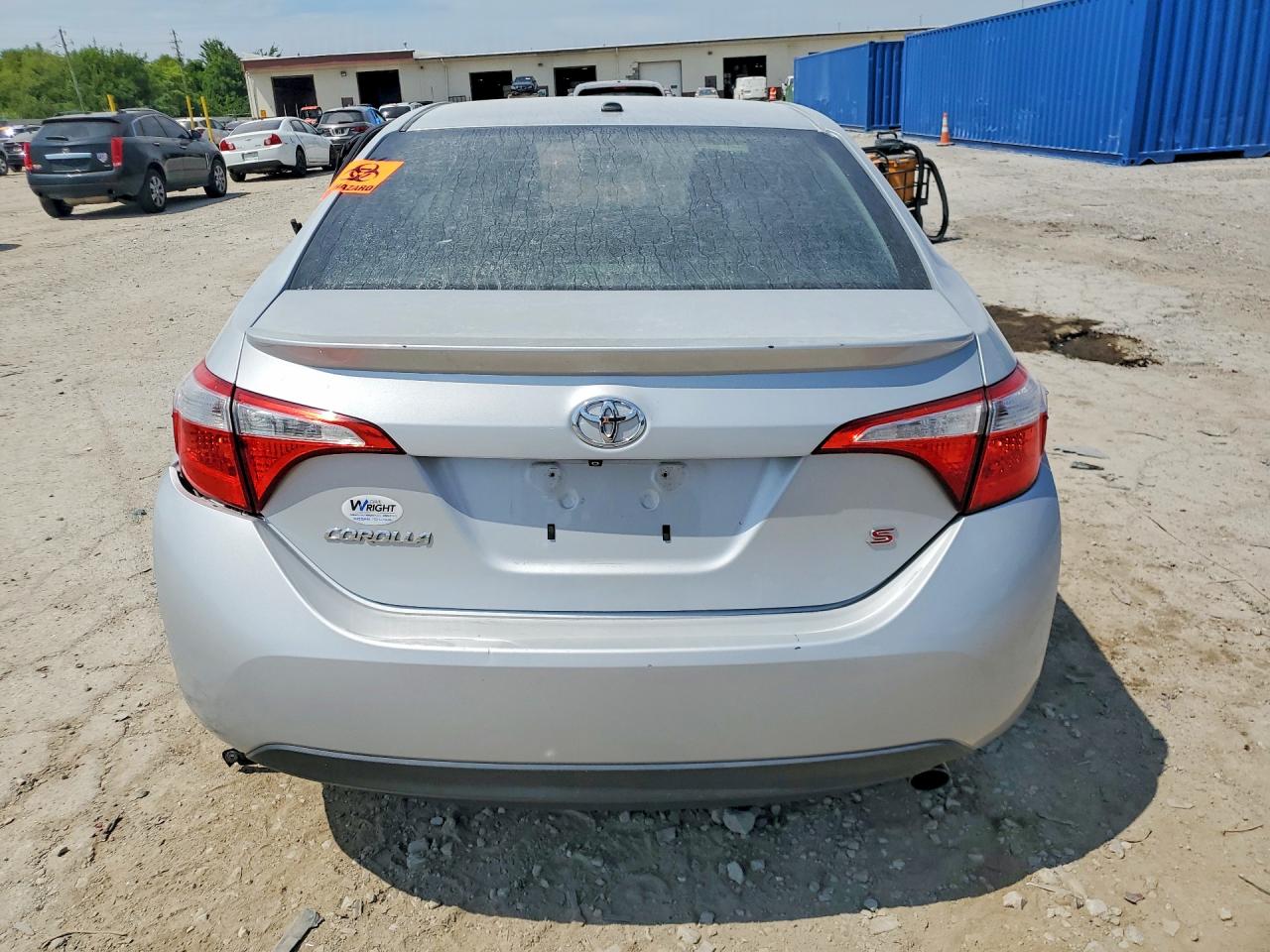 2014 Toyota Corolla S Plus Silver vin: 2T1BURHEXEC061225