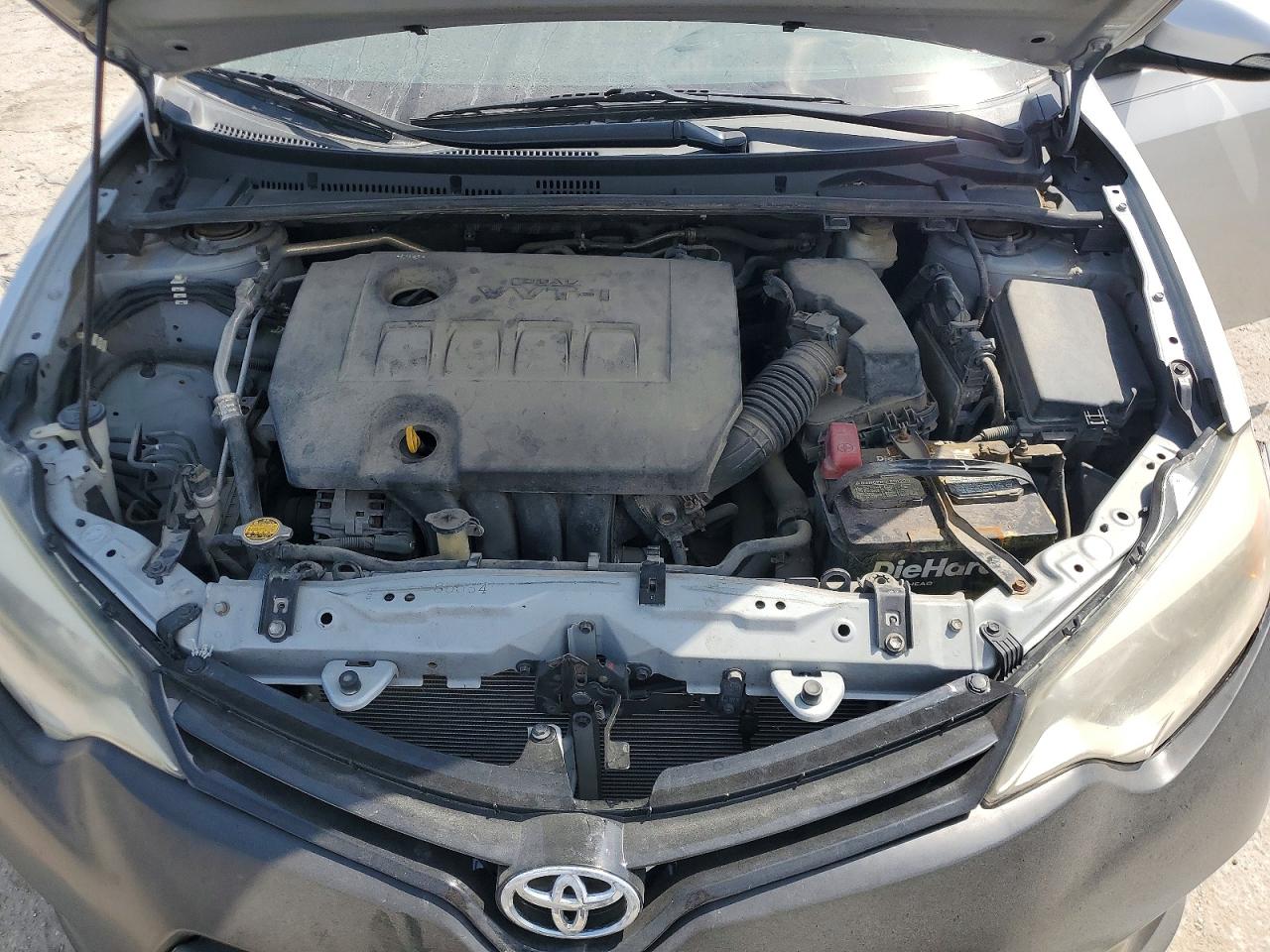 2014 Toyota Corolla S Plus Silver vin: 2T1BURHEXEC061225