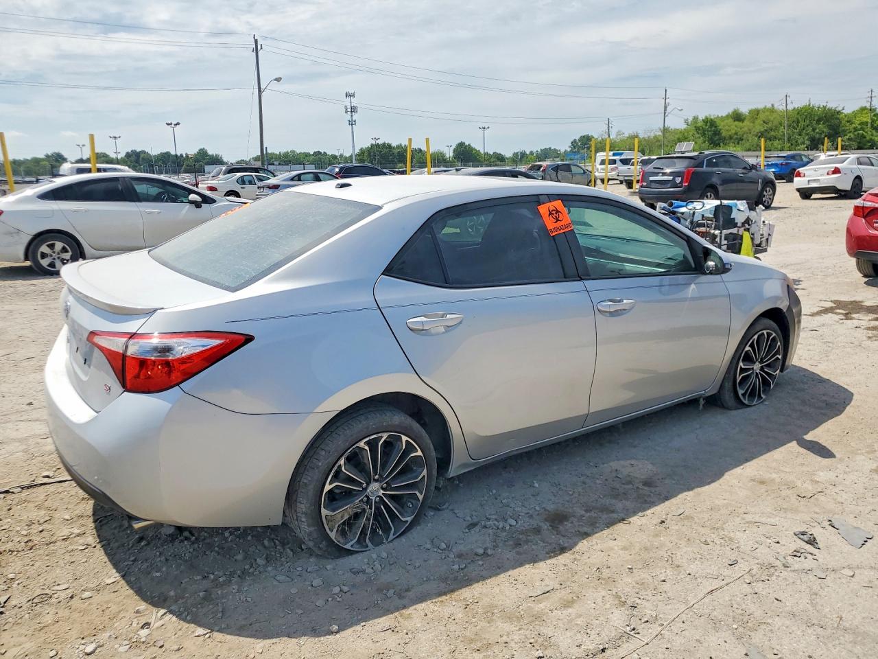 2014 Toyota Corolla S Plus Silver vin: 2T1BURHEXEC061225