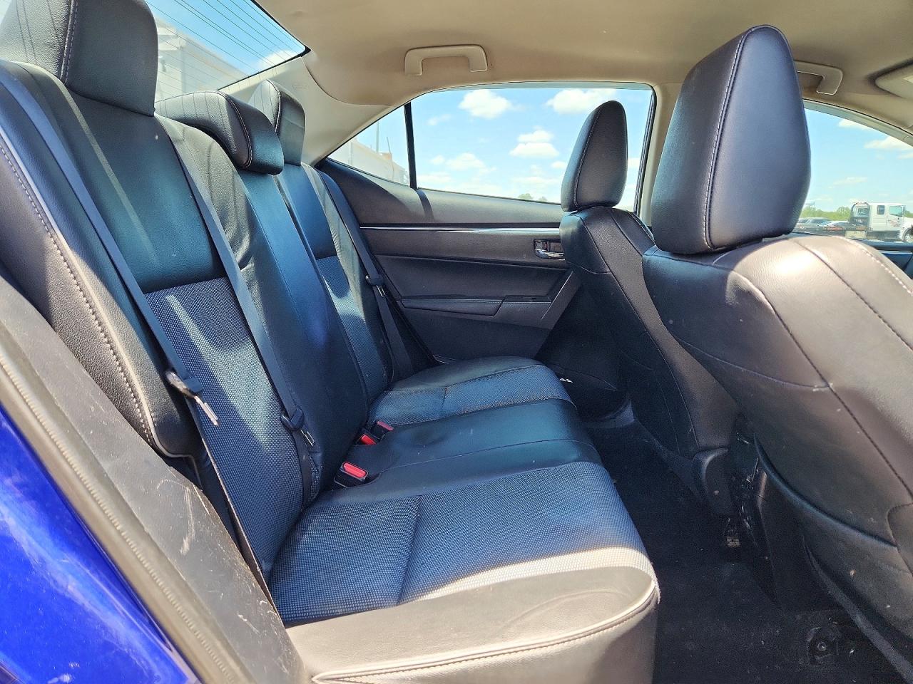 2014 Toyota Corolla S Plus Blue vin: 2T1BURHEXEC075223