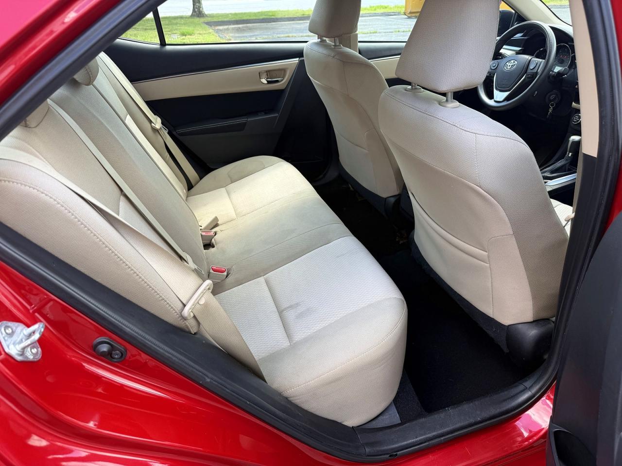 2014 Toyota Corolla Le Burgundy vin: 2T1BURHEXEC105935