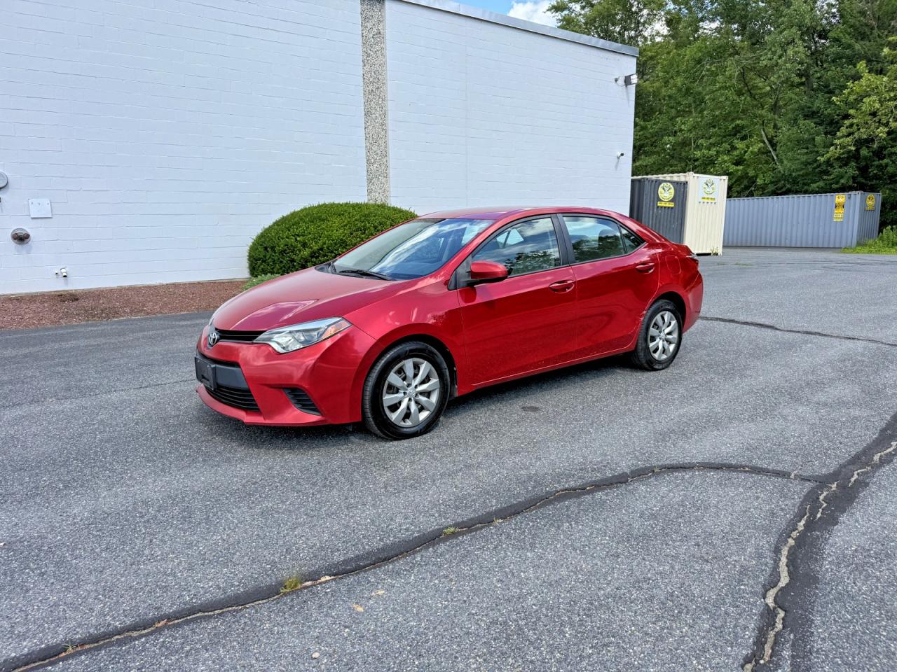 2014 Toyota Corolla Le Burgundy vin: 2T1BURHEXEC105935