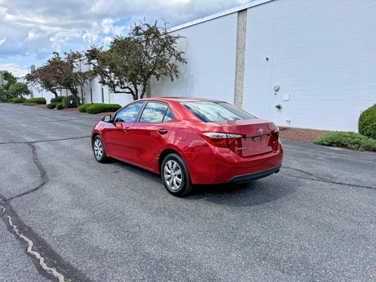 2014 Toyota Corolla Le Burgundy vin: 2T1BURHEXEC105935