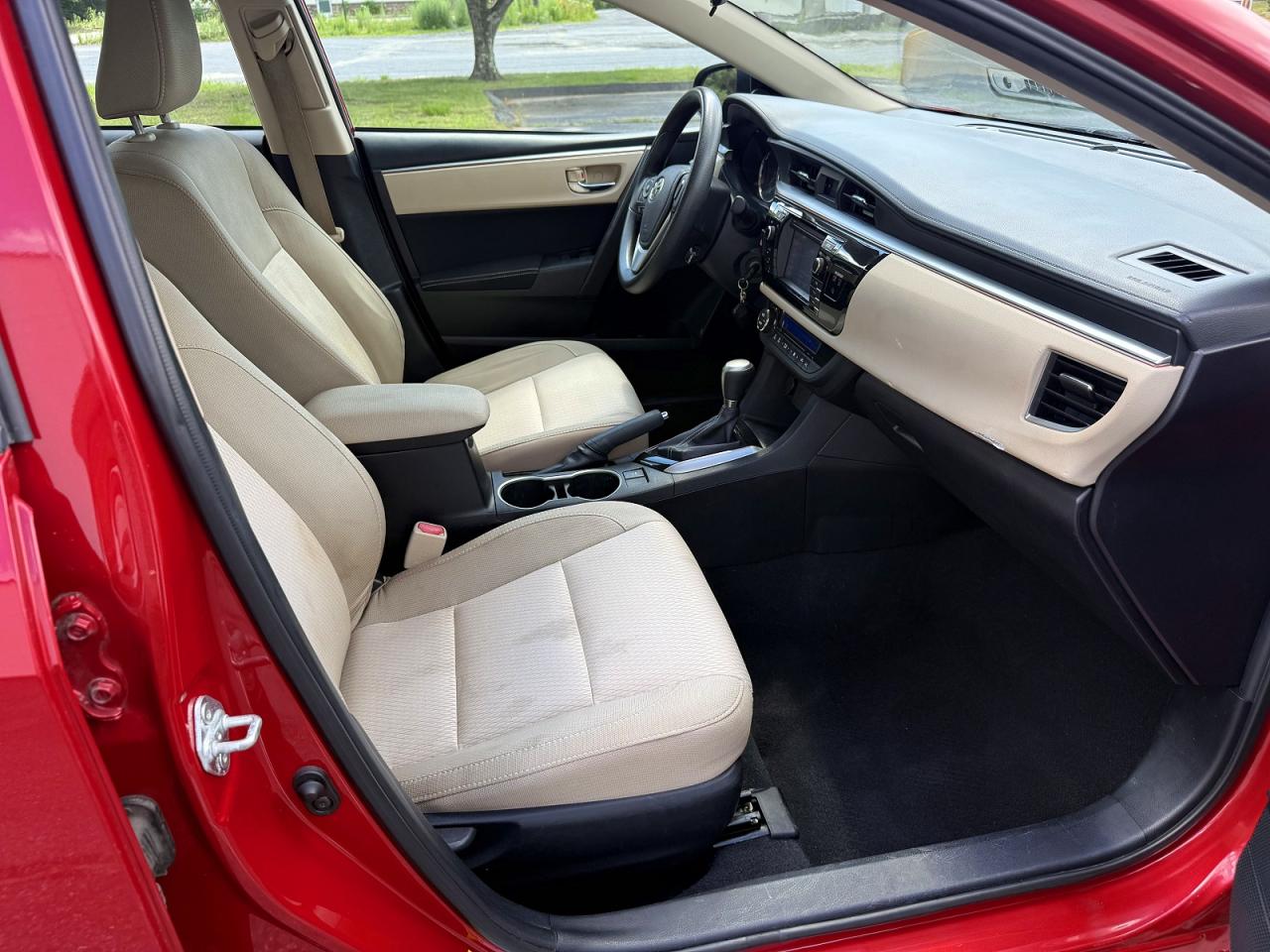 2014 Toyota Corolla Le Burgundy vin: 2T1BURHEXEC105935
