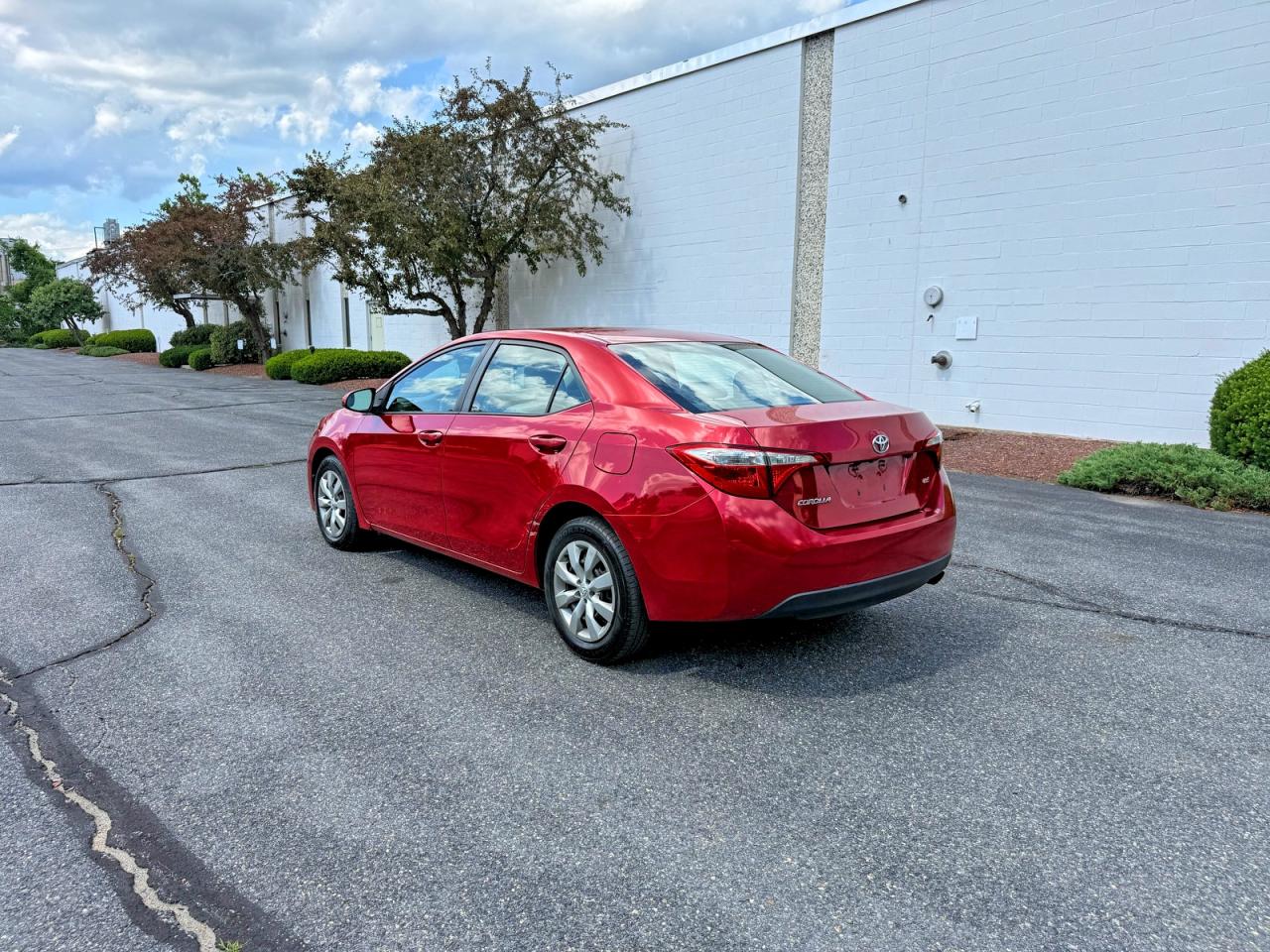 2014 Toyota Corolla Le Burgundy vin: 2T1BURHEXEC105935