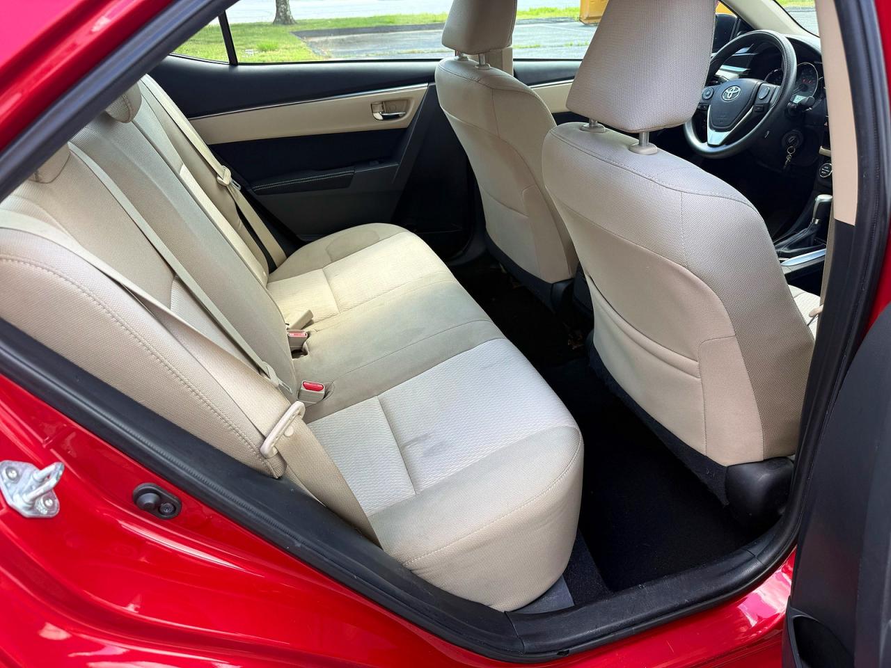 2014 Toyota Corolla Le Burgundy vin: 2T1BURHEXEC105935