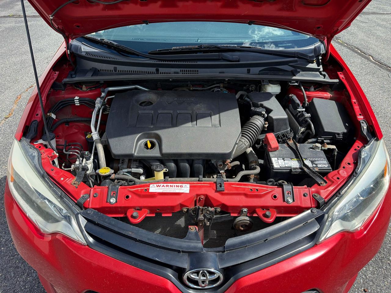 2014 Toyota Corolla Le Burgundy vin: 2T1BURHEXEC105935