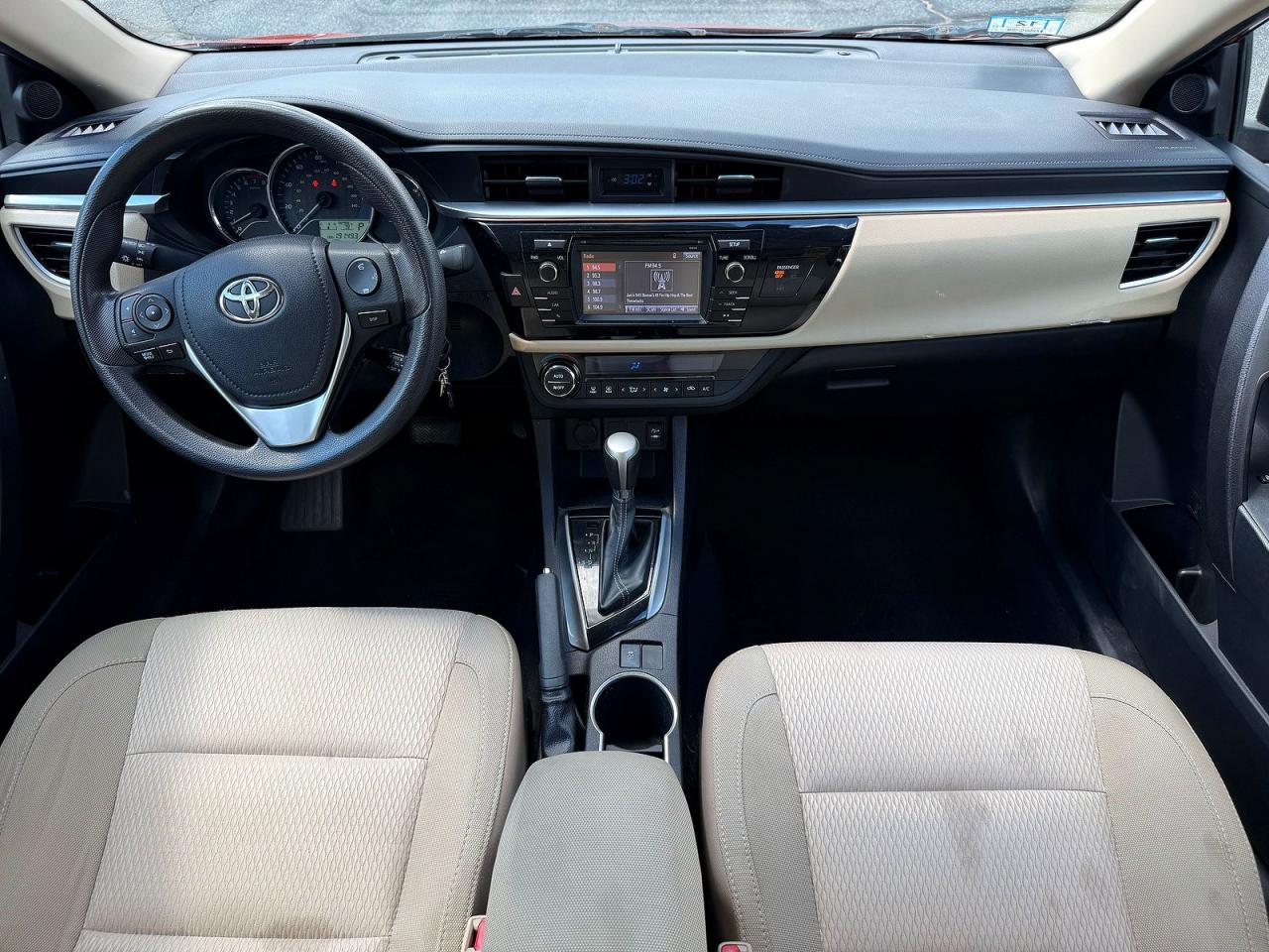 2014 Toyota Corolla Le Burgundy vin: 2T1BURHEXEC105935